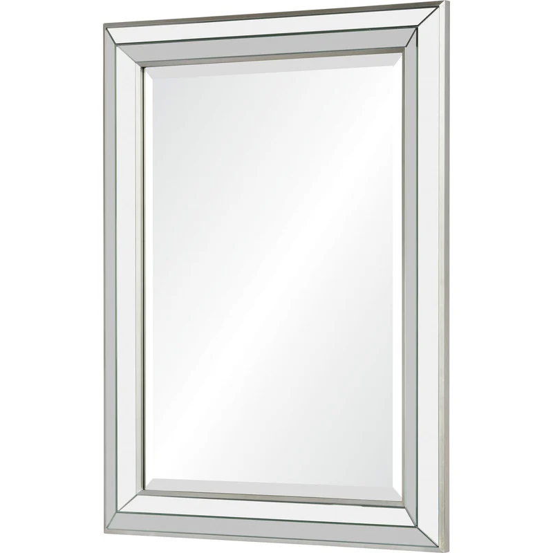 Duval Mirror - Silver Leaf - Image 2