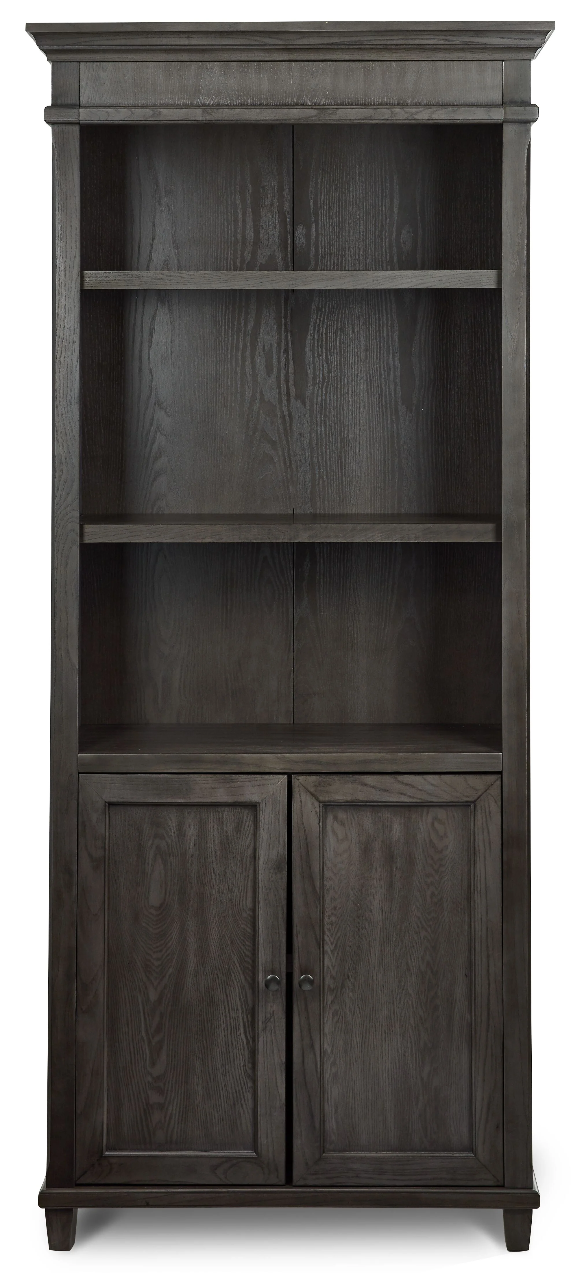Eastwood 2 Door Bookcase - Grey - Image 5