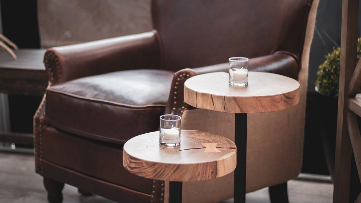 Eberlinn Martini Tables - Brown - Set of Two - Image 4