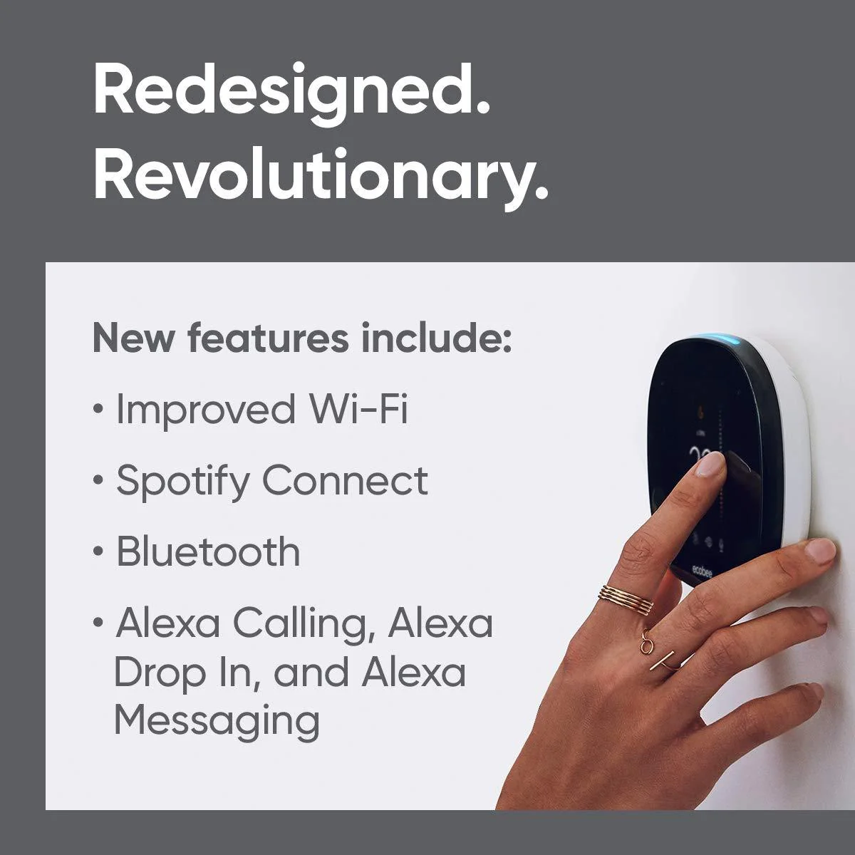 ecobee SmartThermostat with Voice Control - EB-STATE5C-01 - Image 8