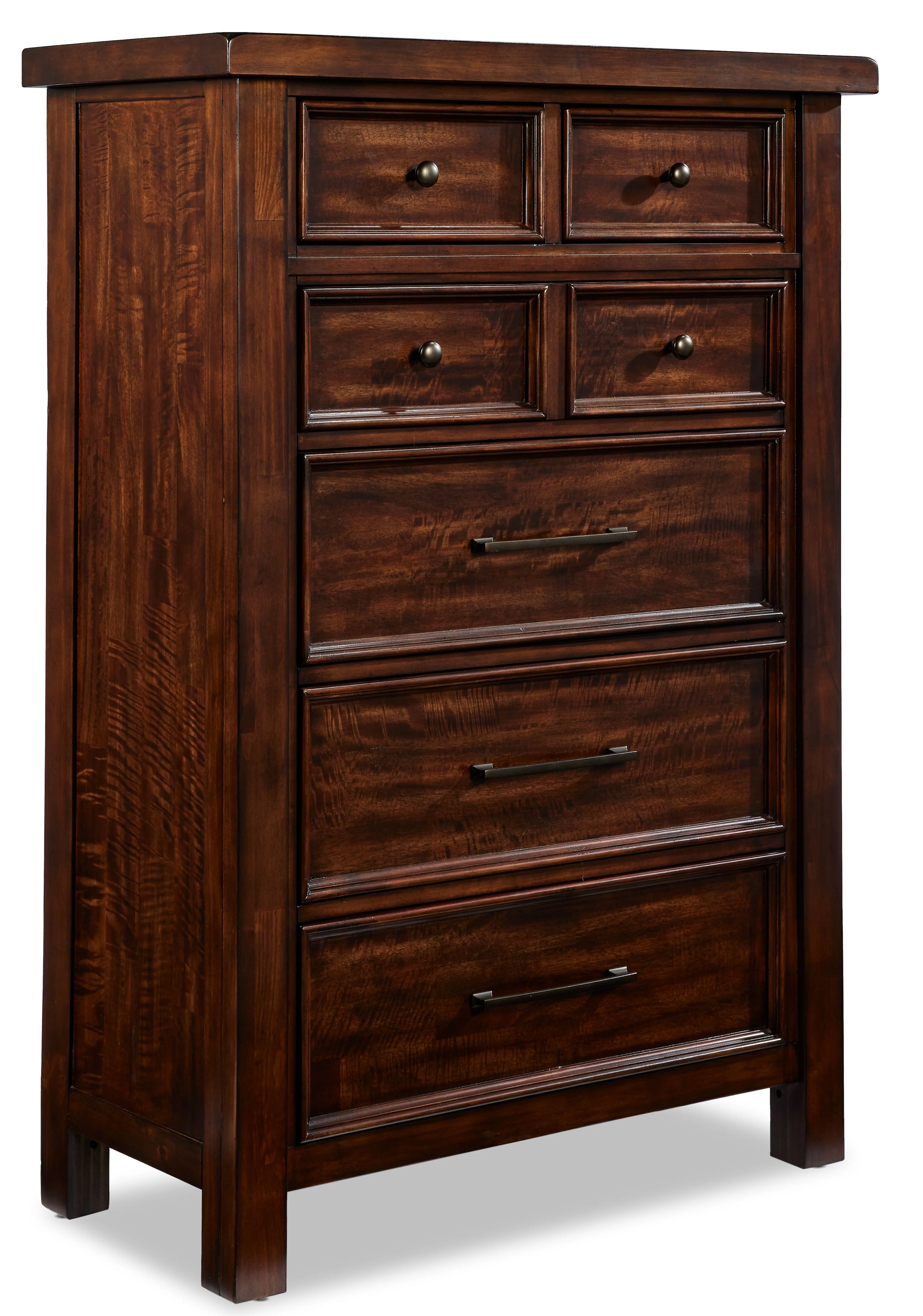 Eden 5-Piece Queen Storage Bedroom Package - Dark Brown - Image 4