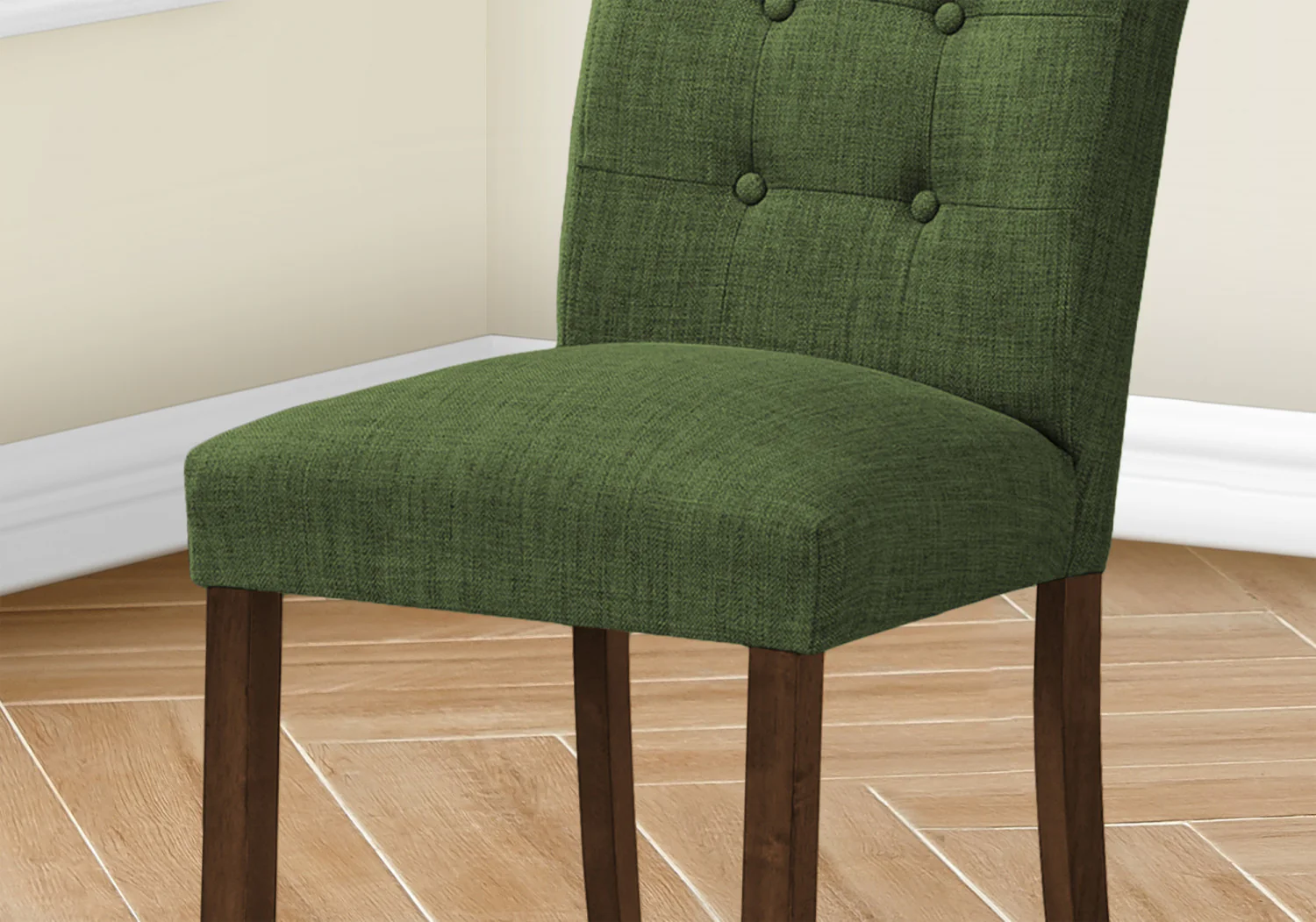 Edwin Dining Chair - Green - Set Of Two - Image 4