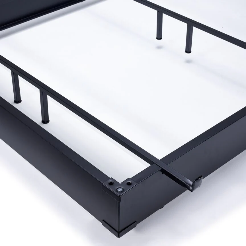 Elara 6" Queen Platform Bed Base - Black - Image 3