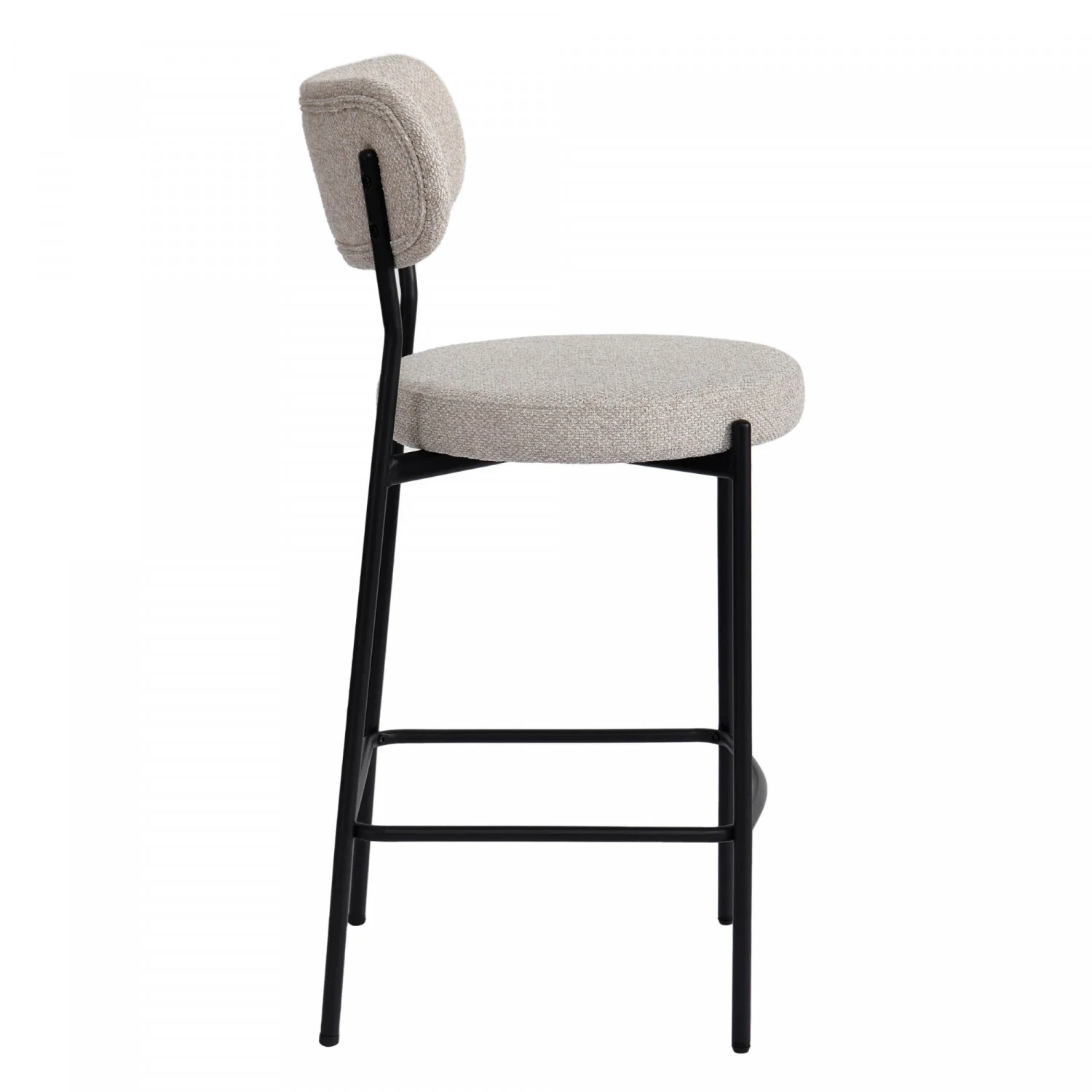 Eldra Counter Stool - Bone White - Set of Two - Image 5