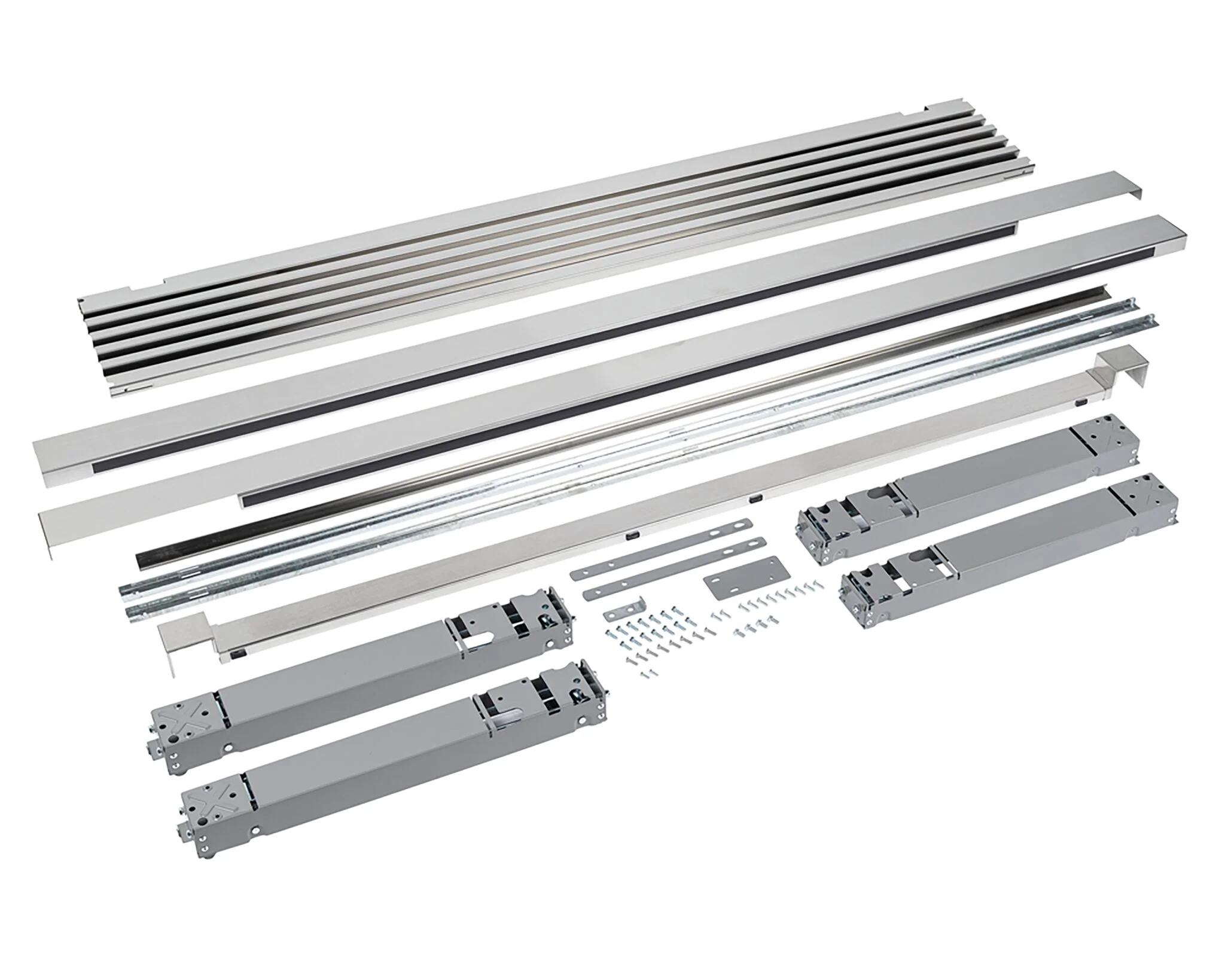 Electrolux 84" Stainless Steel Louvered Double Trim Kit - TRMKTSS2LV84 - 912000497 - Image 3