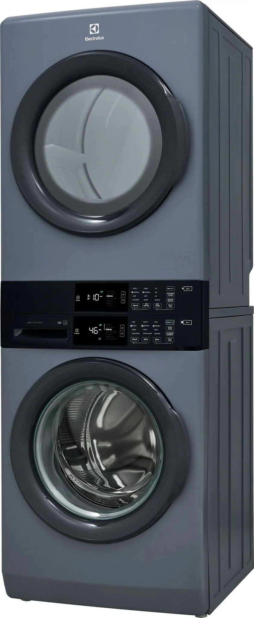 Electrolux Denim Blue Laundry Tower Single Unit Front Load Washer (5.1 Cu. Ft.) and Electric Dryer (8 Cu. Ft.) - ELTE730CAD - Image 3