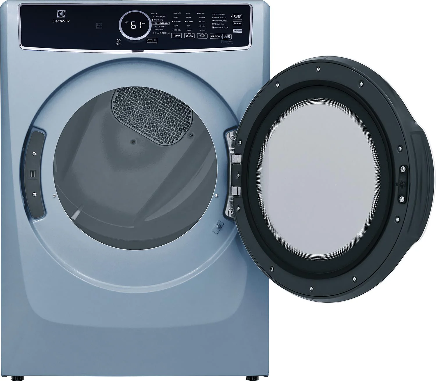 Electrolux Glacier Blue Front Load Electric Dryer (8 cu. ft.) - ELFE743CAG - Image 2