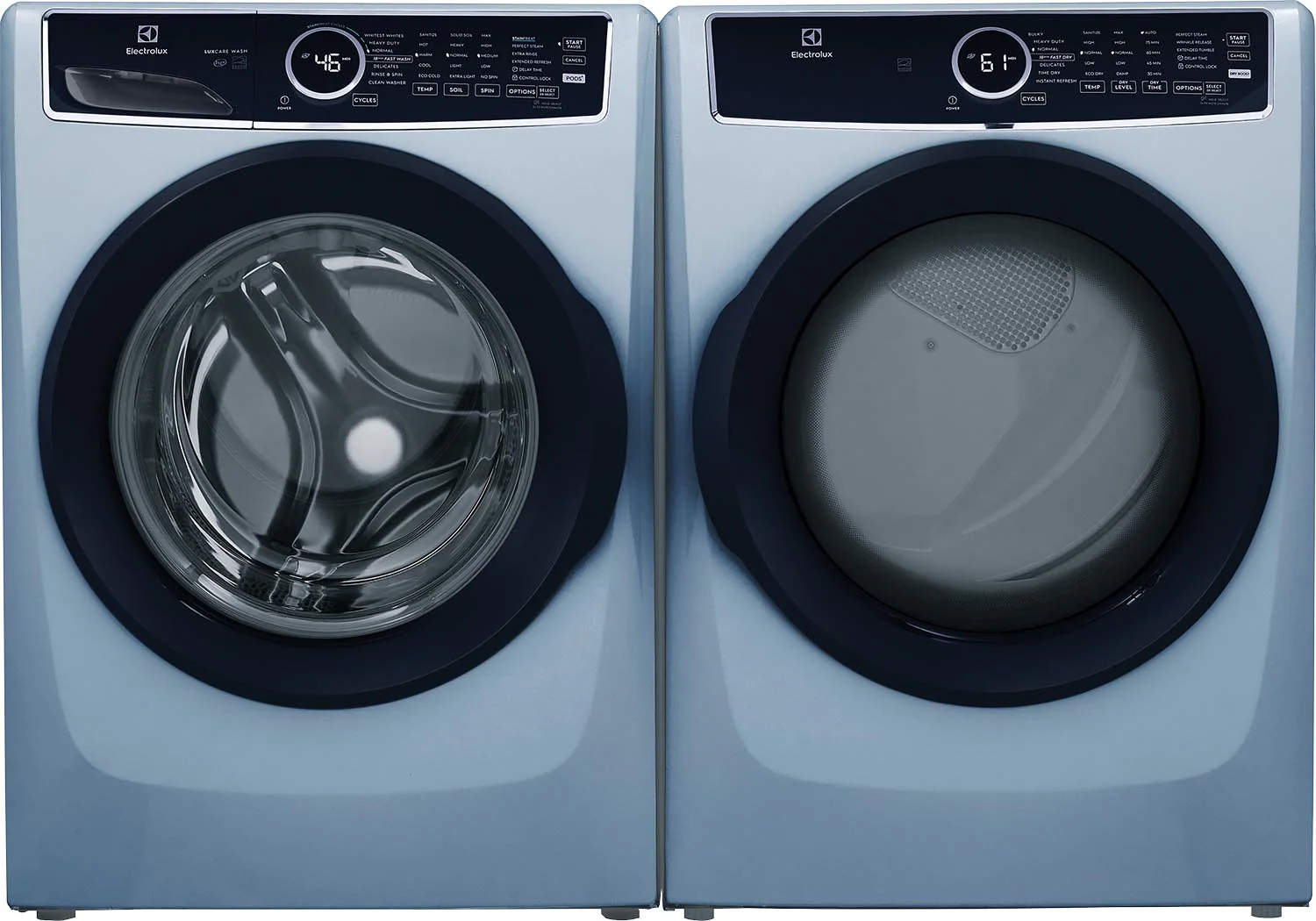 Electrolux Glacier Blue Front Load Electric Dryer (8 cu. ft.) - ELFE743CAG - Image 4