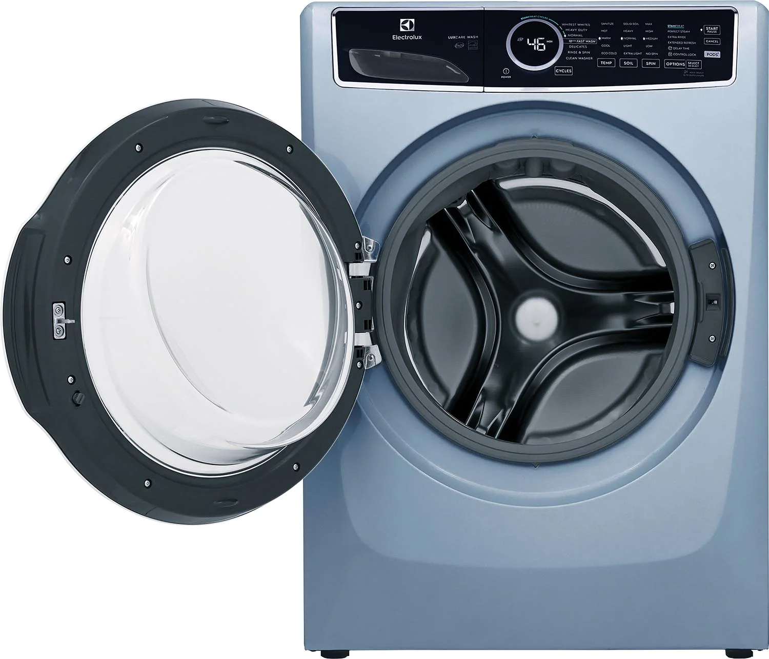 Electrolux Glacier Blue Front Load Washer (5.2 cu. ft) - ELFW7437AG - Image 2