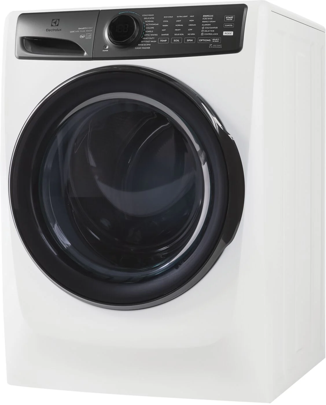 Electrolux Matte White Front Load Perfect Steam™ Washer with LuxCare® Plus Wash and SmartBoost® (5.2 Cu. Ft.) - ELFW7738MW - Image 2