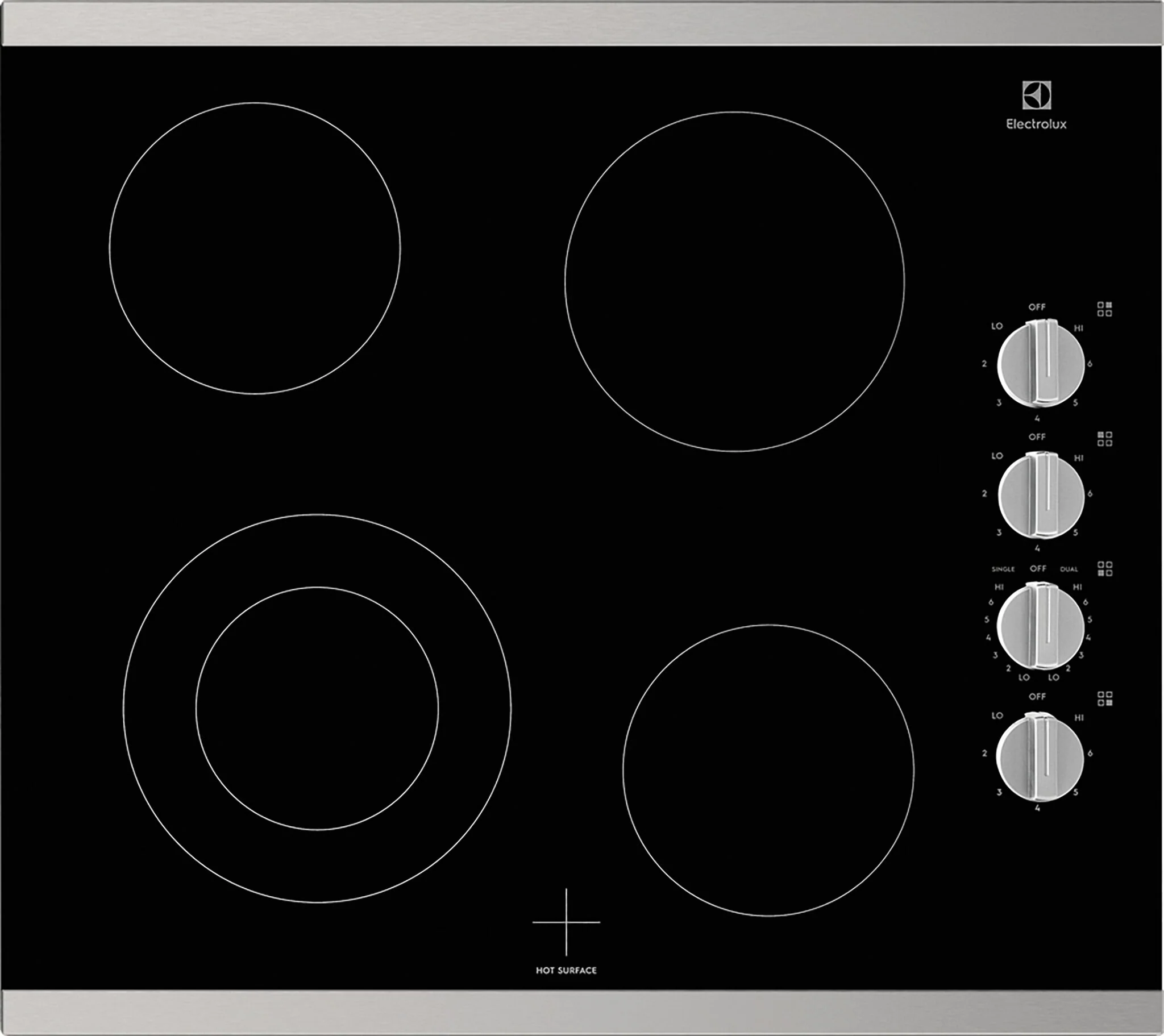 Electrolux Stainless Steel 24" Electric Cooktop - ECCE242CAS - Image 6