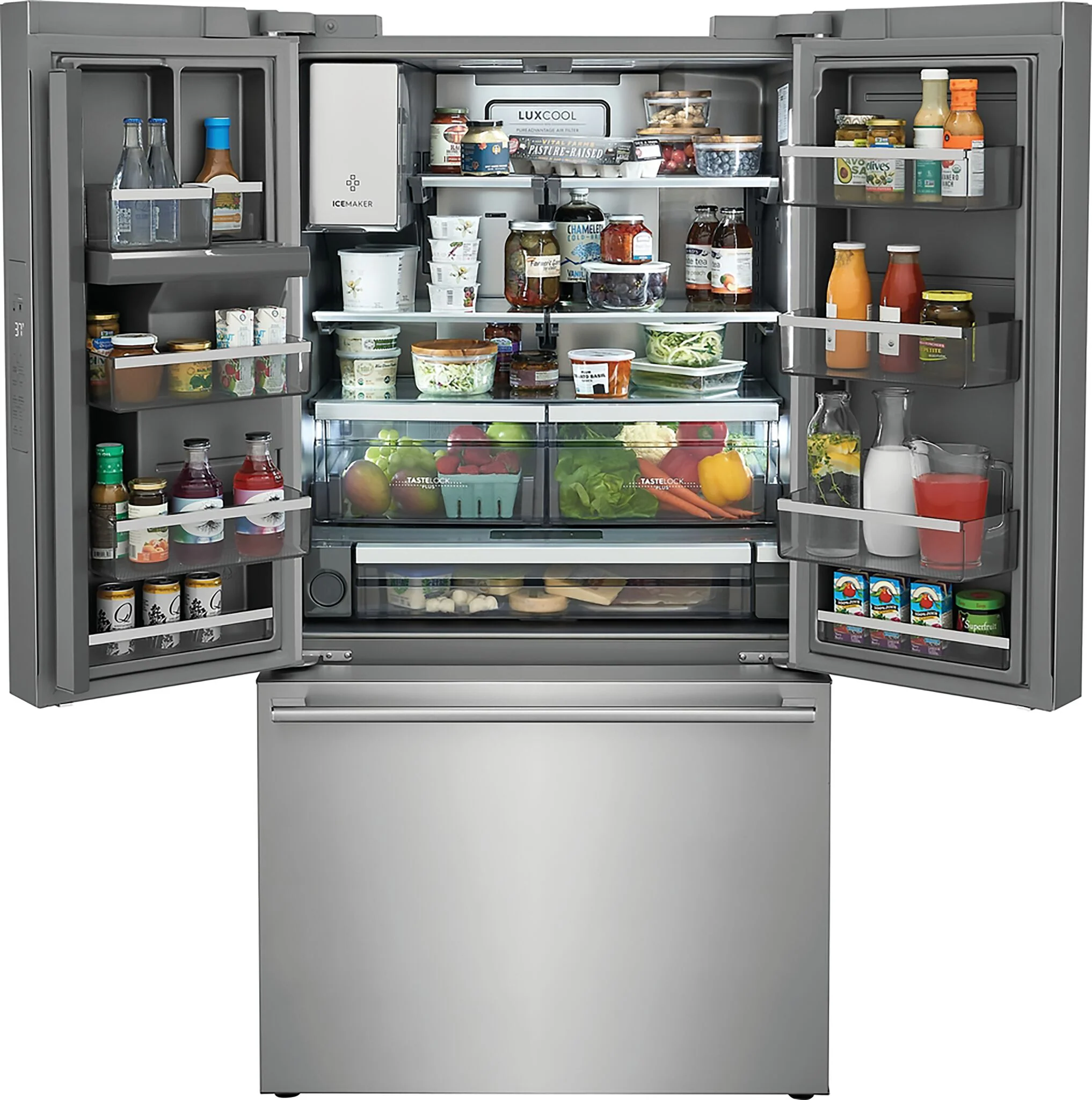 Electrolux 36" 22.6 Cu. Ft. Stainless Steel Counter-Depth French Door Refrigerator - ERFC2393AS - Image 4