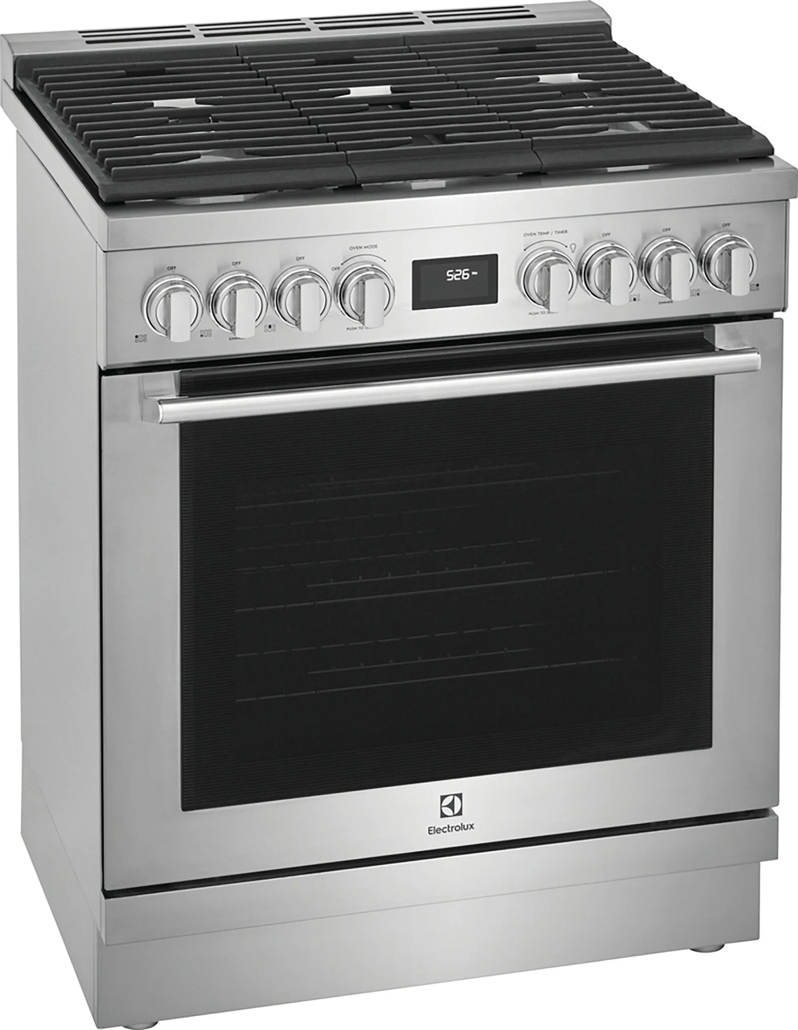 Electrolux Stainless Steel Freestanding Dual-Fuel Range (4.6 Cu. Ft.) - ECFD3068AS - Image 8
