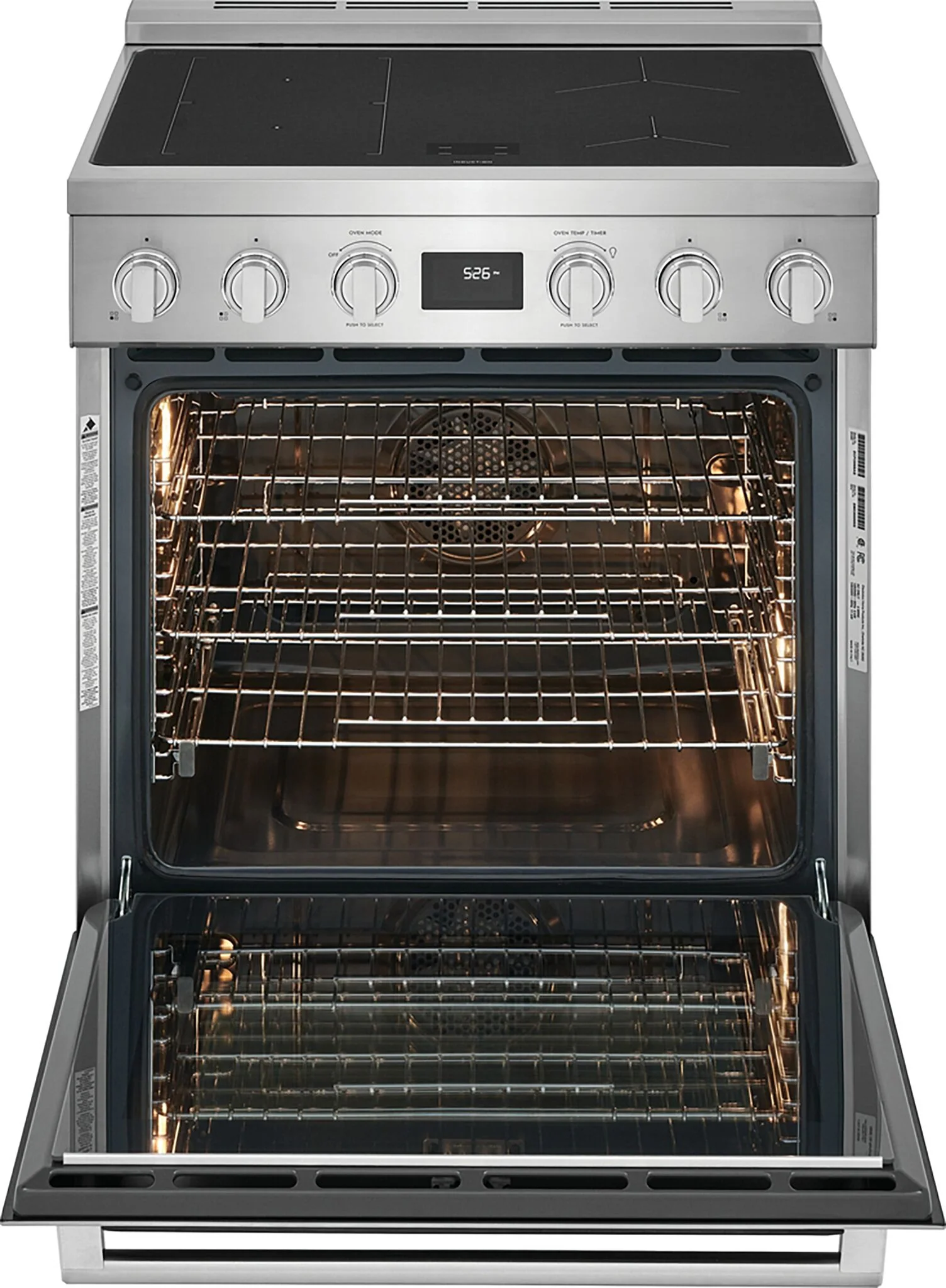 Electrolux Stainless Steel Freestanding Induction Range (4.6 Cu. Ft.) - ECFI3068AS - Image 2