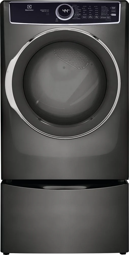 Electrolux Titanium Front Load Electric Steam Dryer (8.0 Cu. Ft.) - ELFE753CAT - Image 8