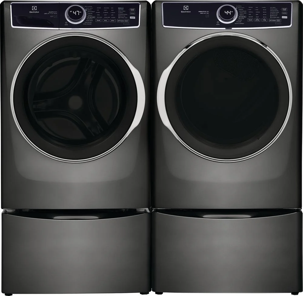 Electrolux Titanium Front Load Gas Steam Dryer (8.0 Cu. Ft.) - ELFG7637AT - Image 11