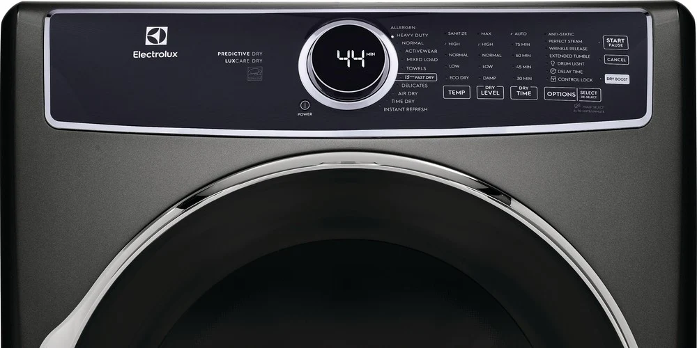 Electrolux Titanium Front Load Gas Steam Dryer (8.0 Cu. Ft.) - ELFG7637AT - Image 3