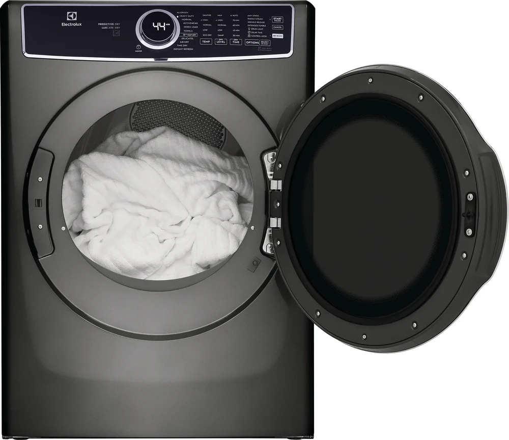 Electrolux Titanium Front Load Gas Steam Dryer (8.0 Cu. Ft.) - ELFG7637AT - Image 7