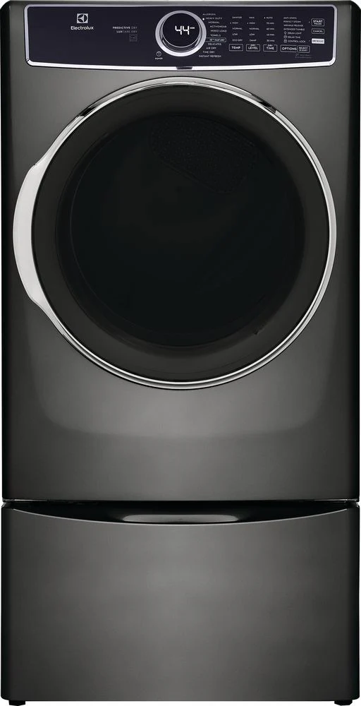 Electrolux Titanium Front Load Gas Steam Dryer (8.0 Cu. Ft.) - ELFG7637AT - Image 9
