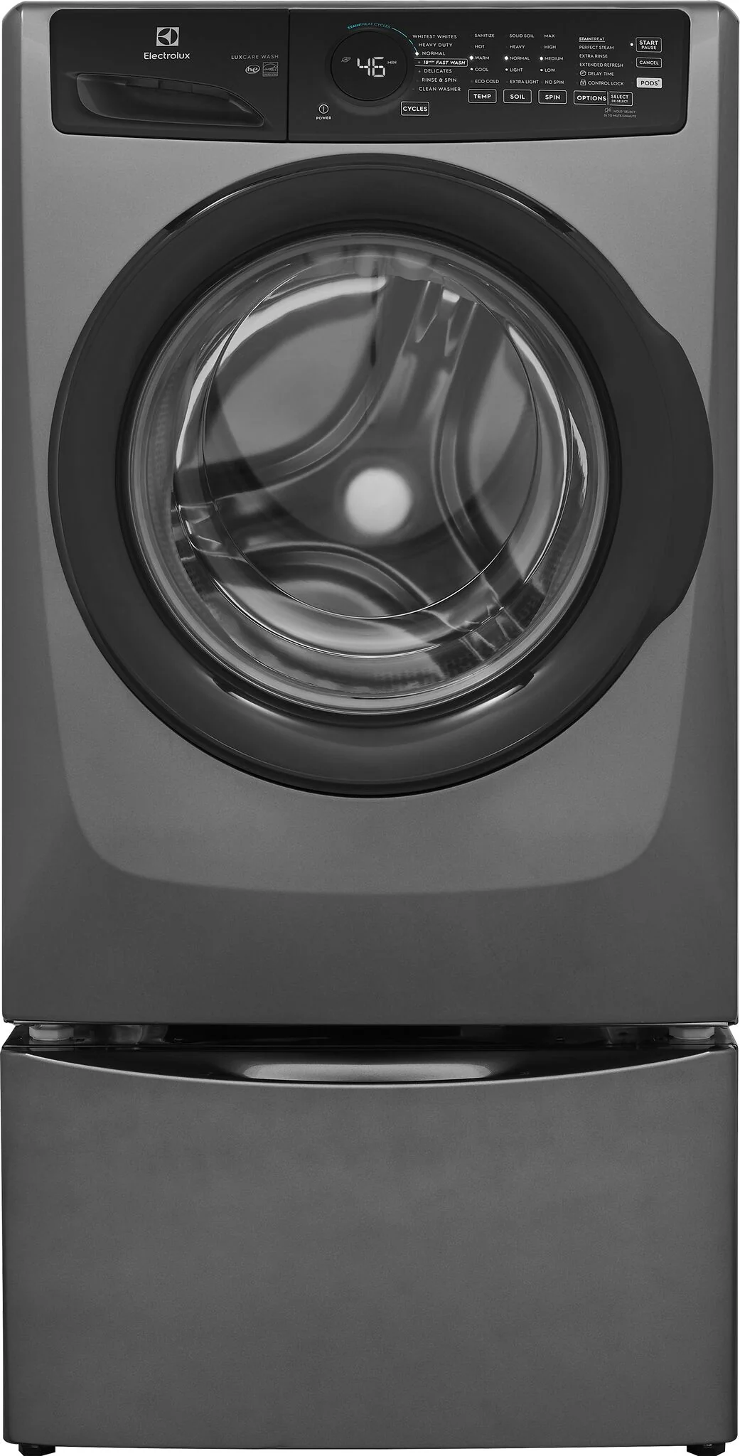 Electrolux Titanium Front Load Perfect Steam™ Washer with LuxCare® Wash (5.2 Cu.Ft.) - ELFW7437AT - Image 3