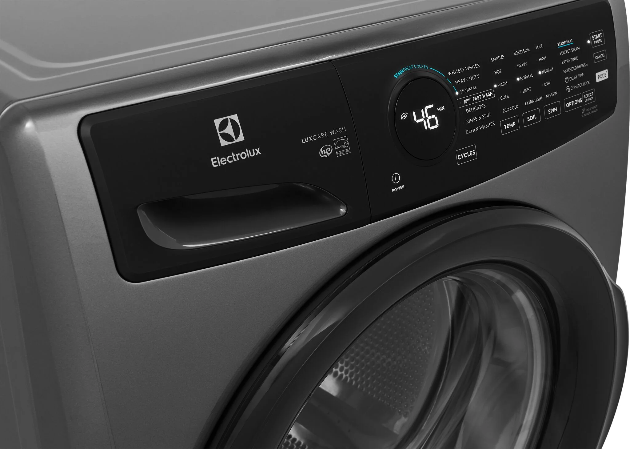 Electrolux Titanium Front Load Perfect Steam™ Washer with LuxCare® Wash (5.2 Cu.Ft.) - ELFW7437AT - Image 6