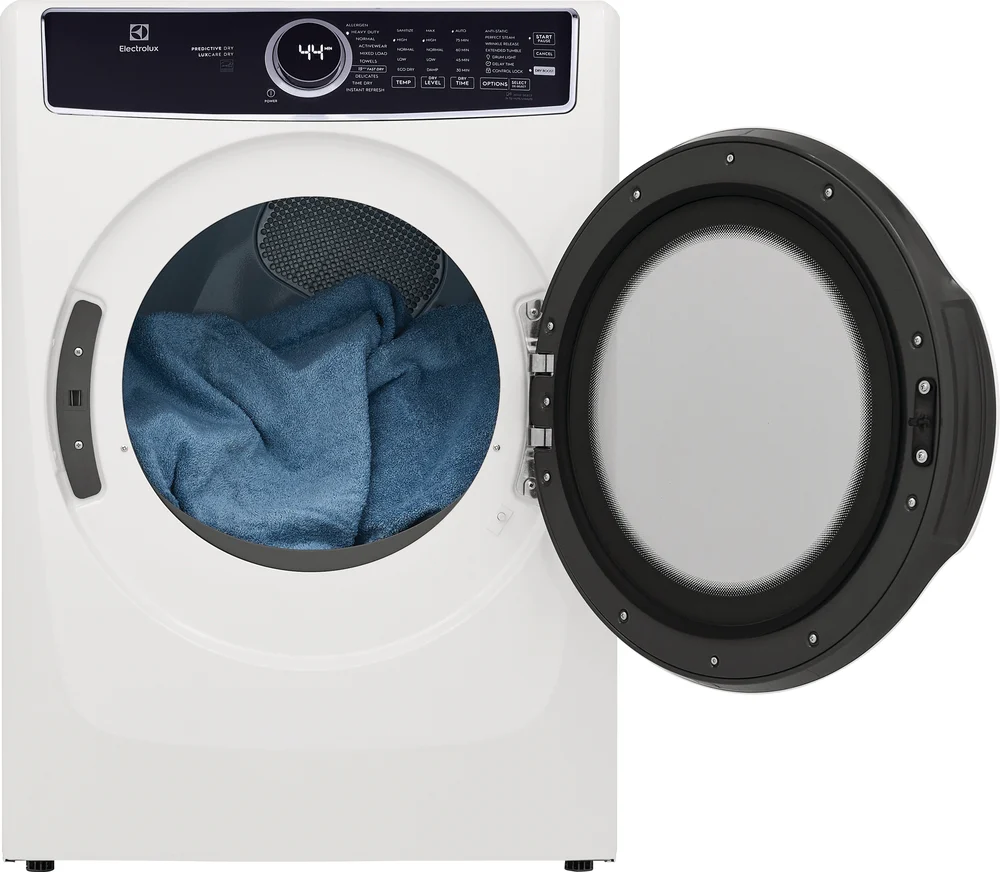Electrolux White Front Load Electric Steam Dryer (8.0 Cu. Ft.) - ELFE753CAW - Image 7