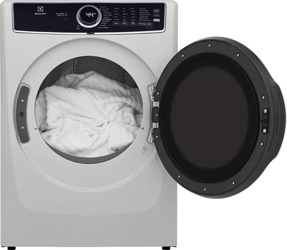 Electrolux White Front Load Electric Steam Dryer (8.0 Cu. Ft.) - ELFE763CAW - Image 11