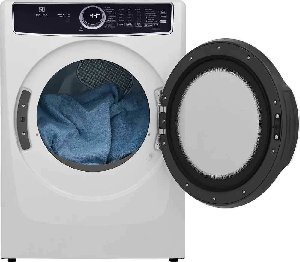 Electrolux White Front Load Gas Steam Dryer (8.0 Cu. Ft.) - ELFG7537AW - Image 7