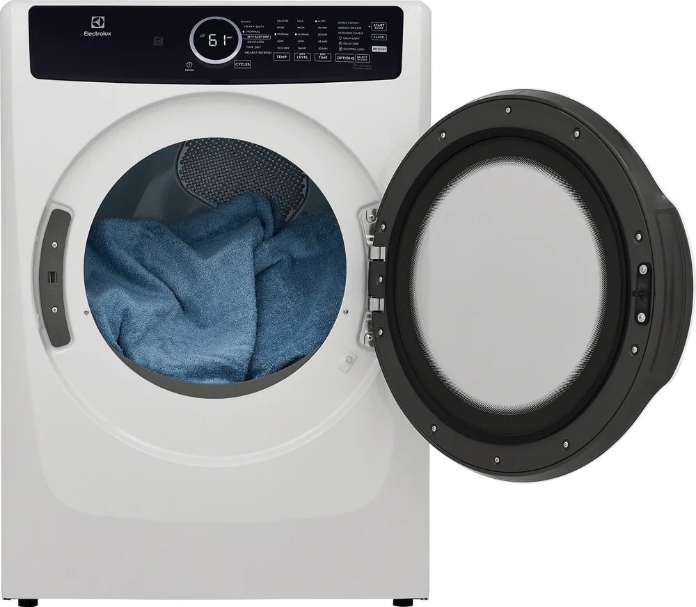 Electrolux White Front Load Steam Electric Dryer (8.0 Cu. Ft.) - ELFE743CAW - Image 2