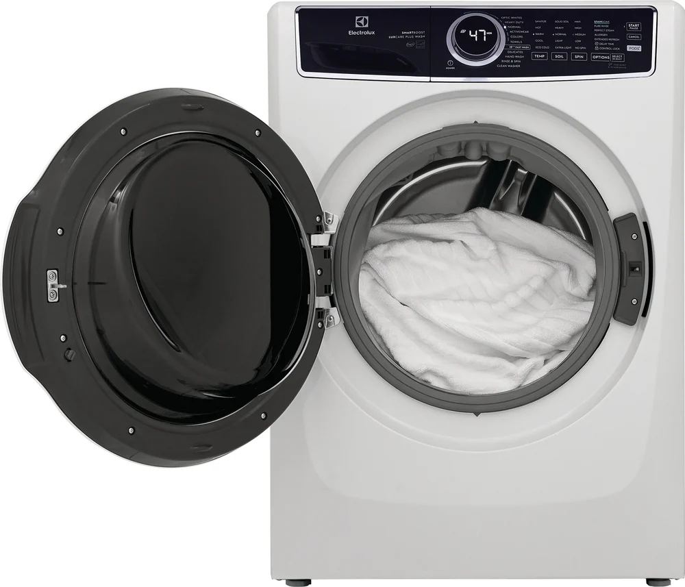 Electrolux White Front Load Steam Washer (5.2 Cu. Ft.) - ELFW7637AW - Image 8