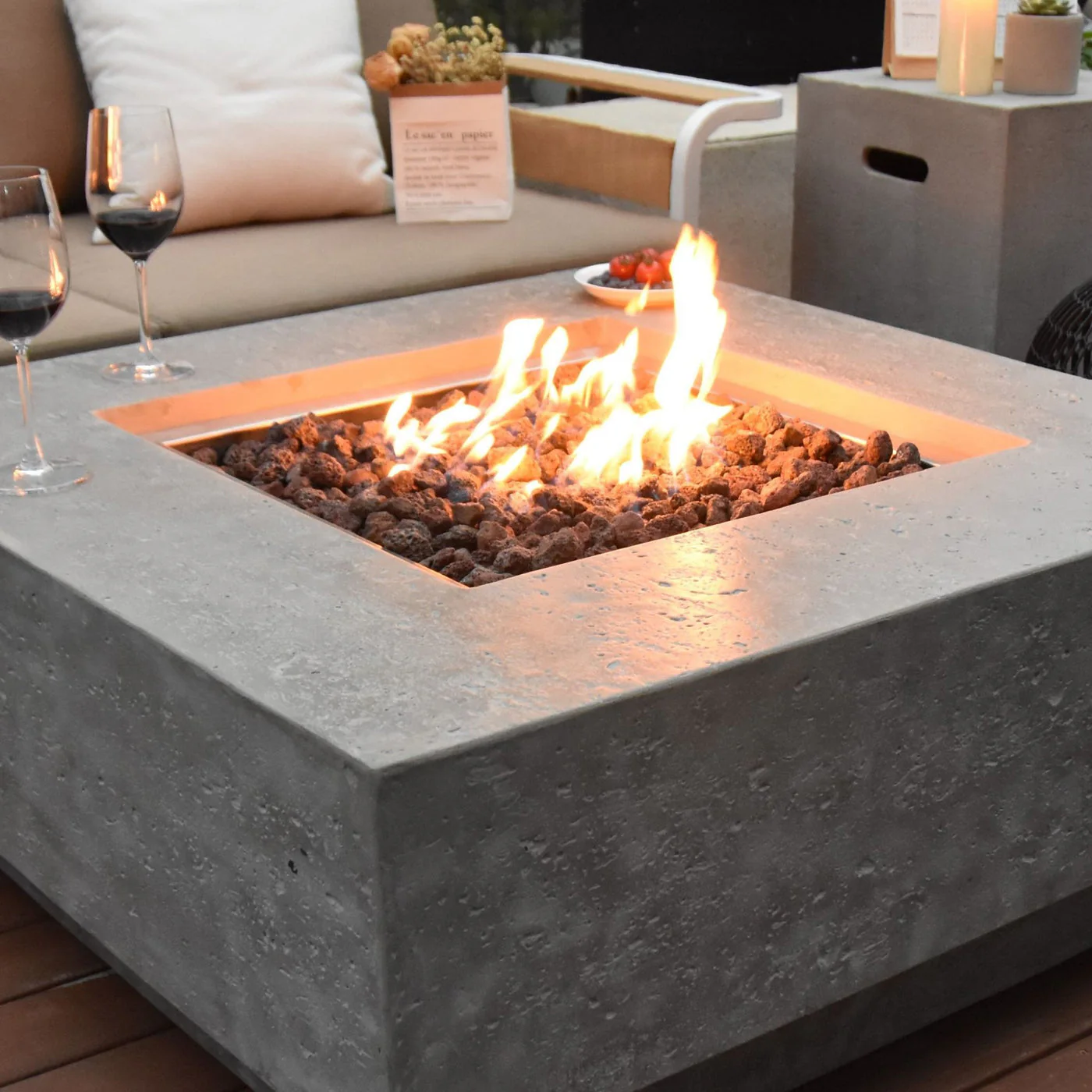 Elementi Manhattan Fire Table -  Propane - Image 5