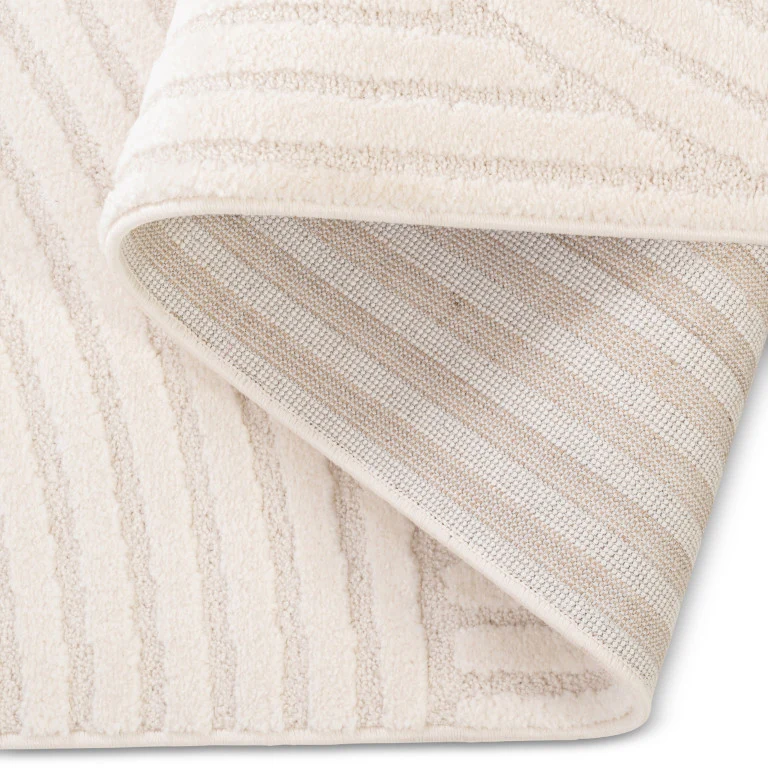 Elio Arches Rug - 3' x 5' - Almond Cream - Image 2