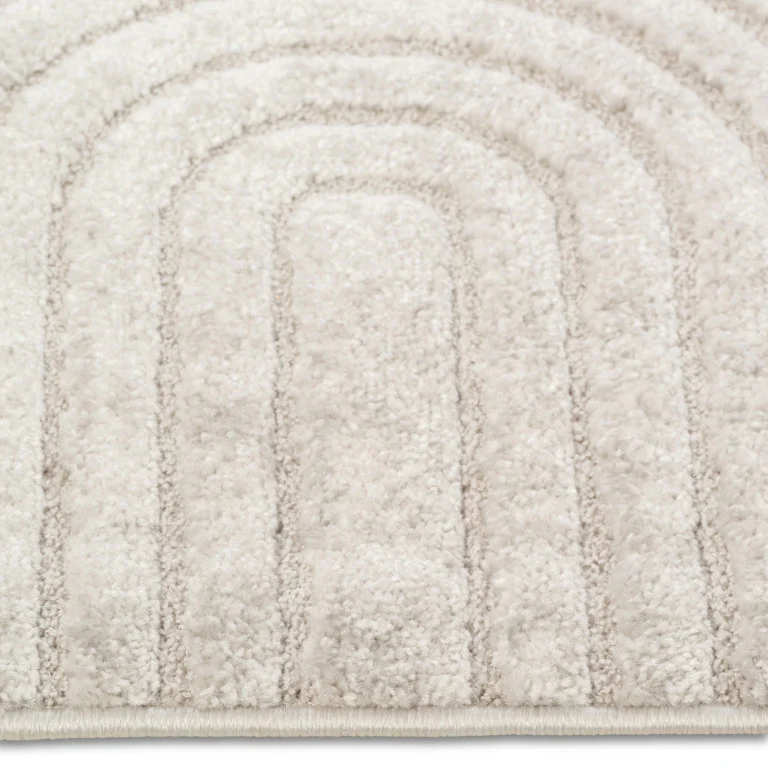 Elio Arches Rug - 5' x 8' - Grey - Image 4