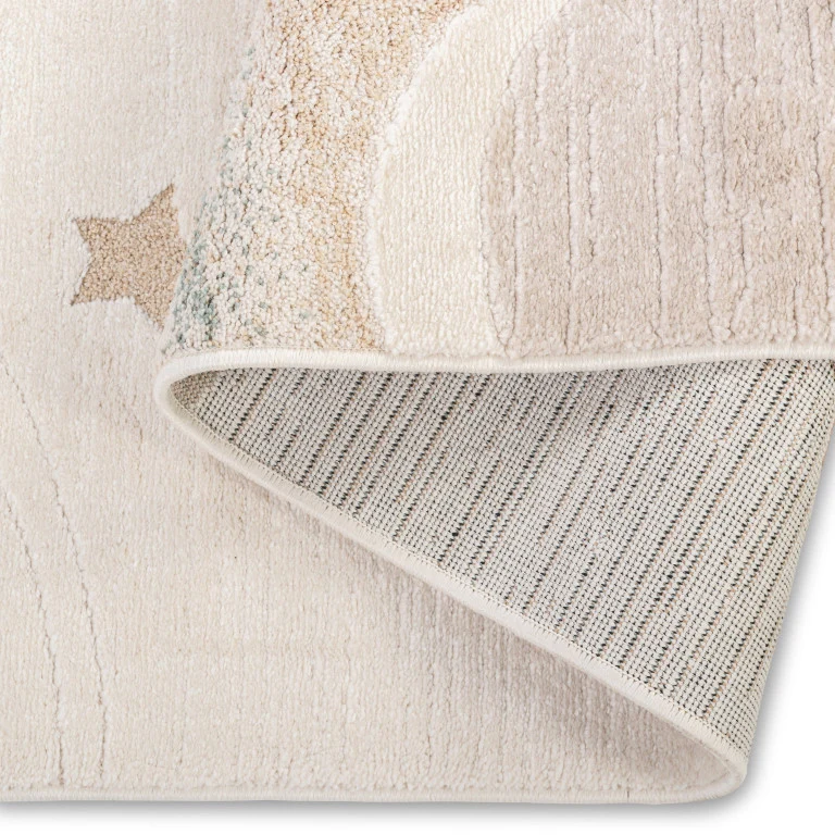 Elio Kids Clouds Rug - 5' x 7' - Natural - Image 4