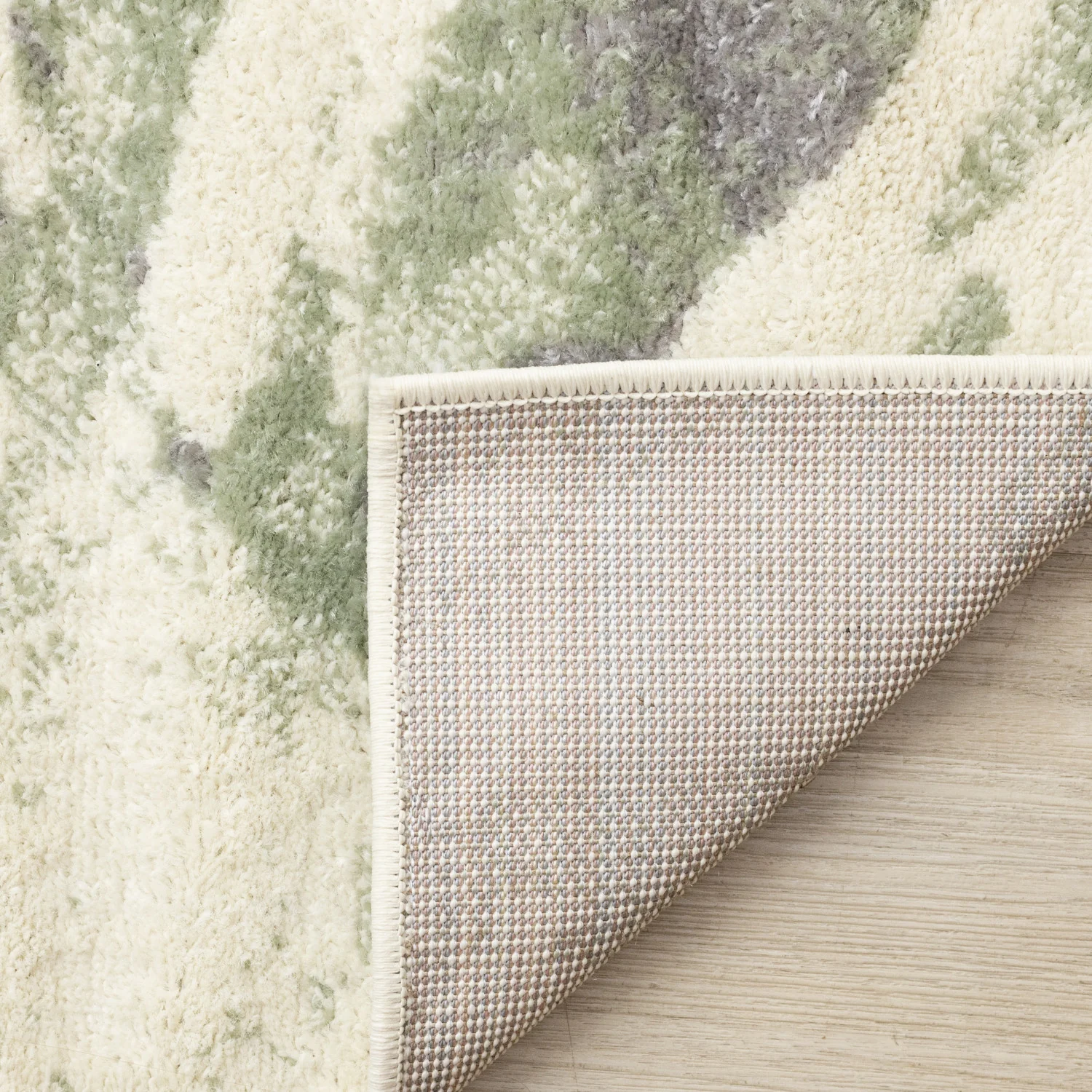 Elise Contemporary Botanical Area Rug - 5' X 8' - Cream/Green - Image 11