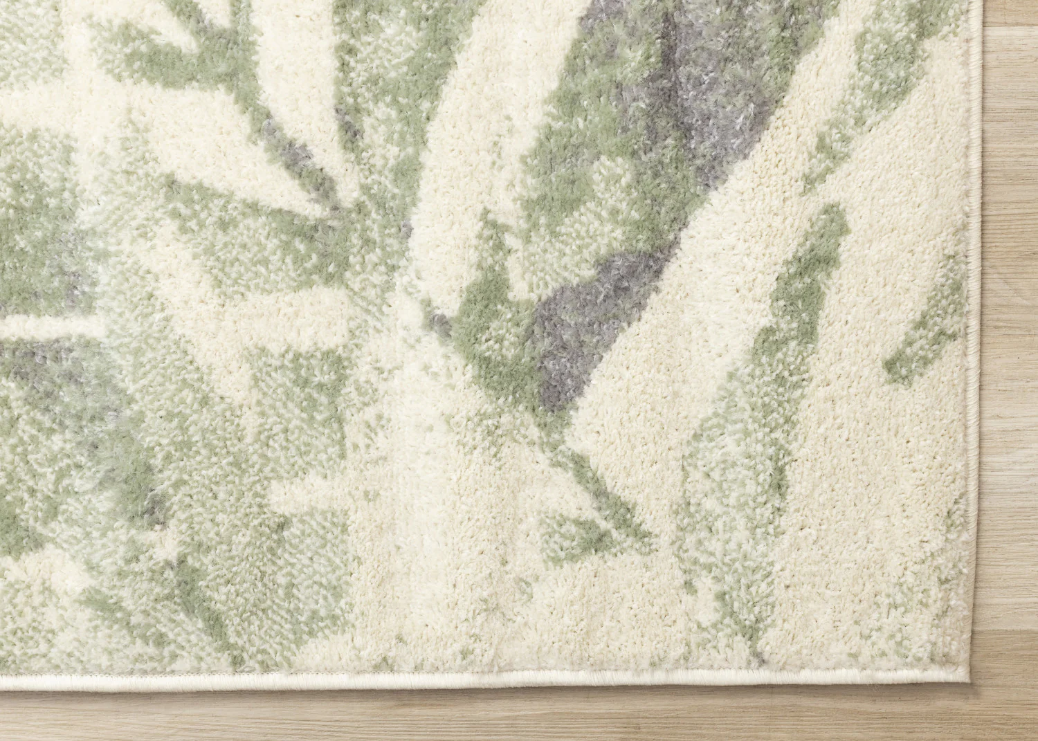 Elise Contemporary Botanical Area Rug - 5' X 8' - Cream/Green - Image 6