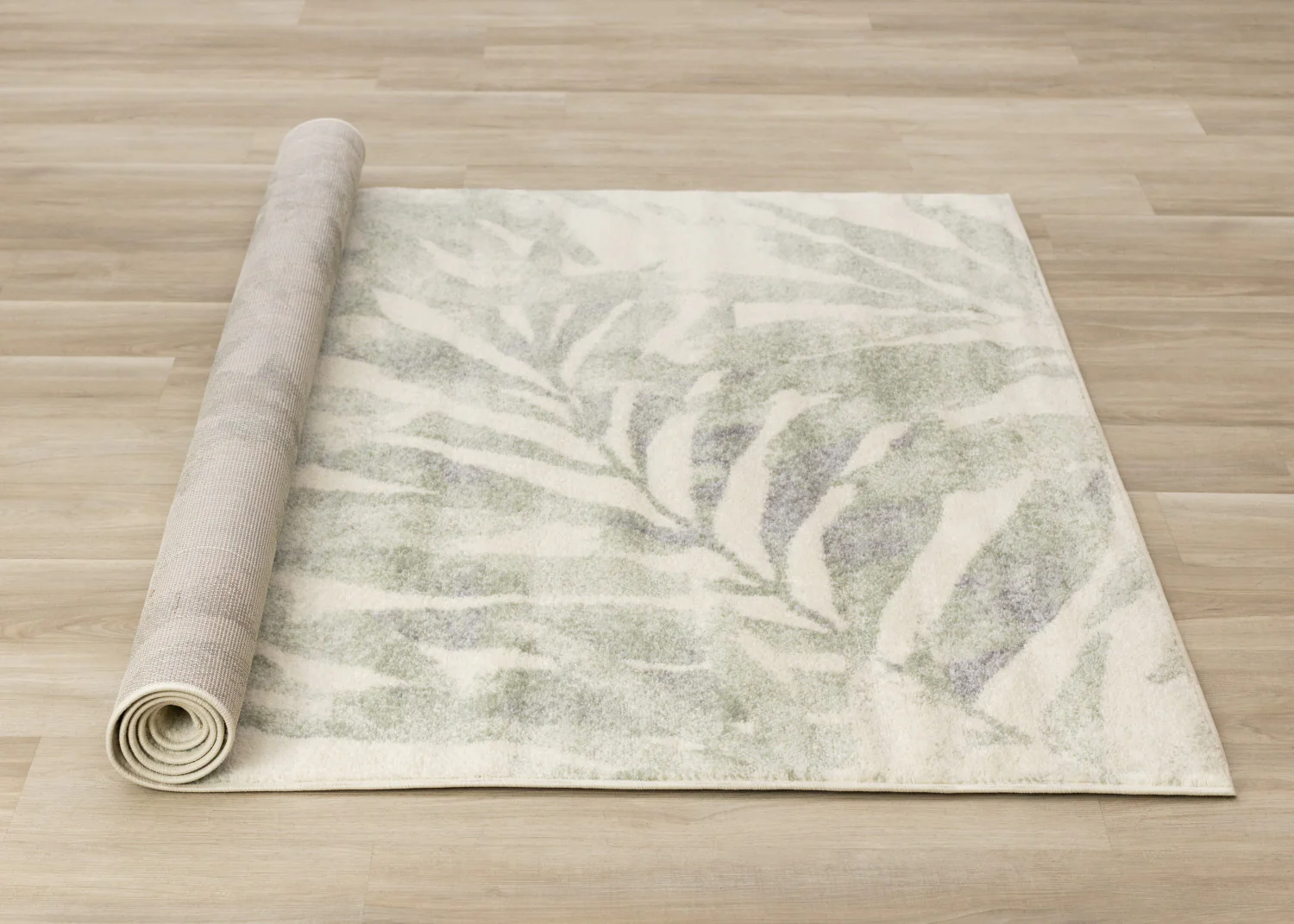 Elise Contemporary Botanical Area Rug - 5' X 8' - Cream/Green - Image 8