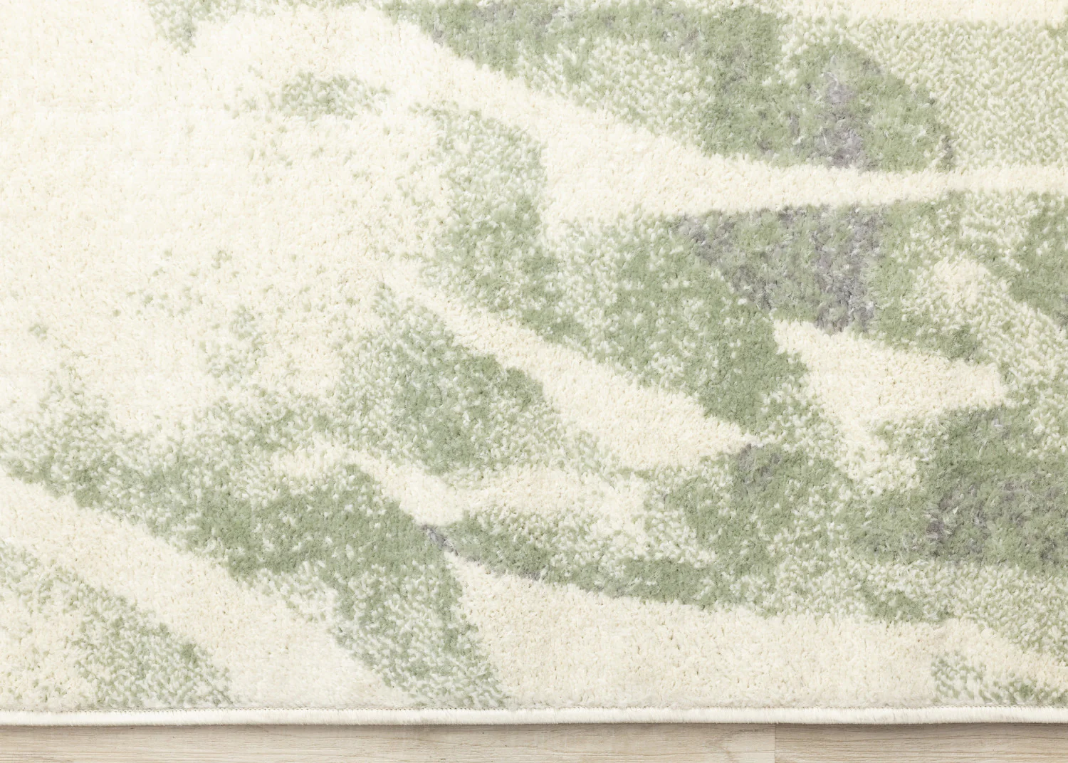 Elise Contemporary Botanical Area Rug - 8' X 11' - Cream/Green - Image 9