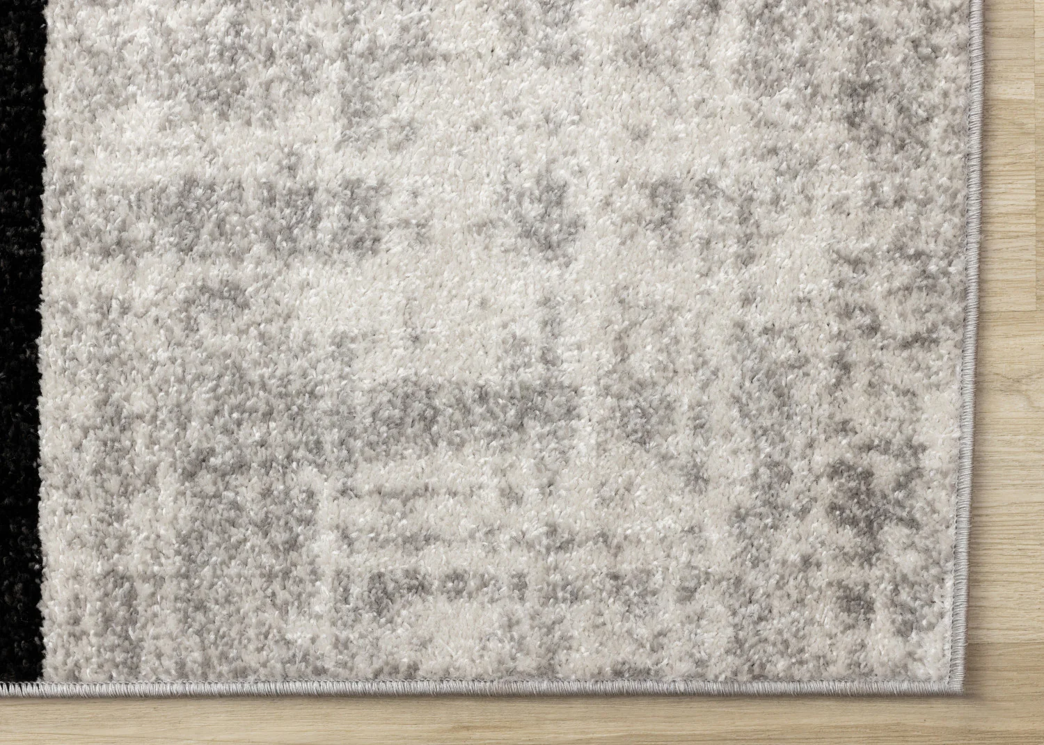 Elise Modern Geometric Area Rug - 5' X 8' - Grey/Black/White - Image 6