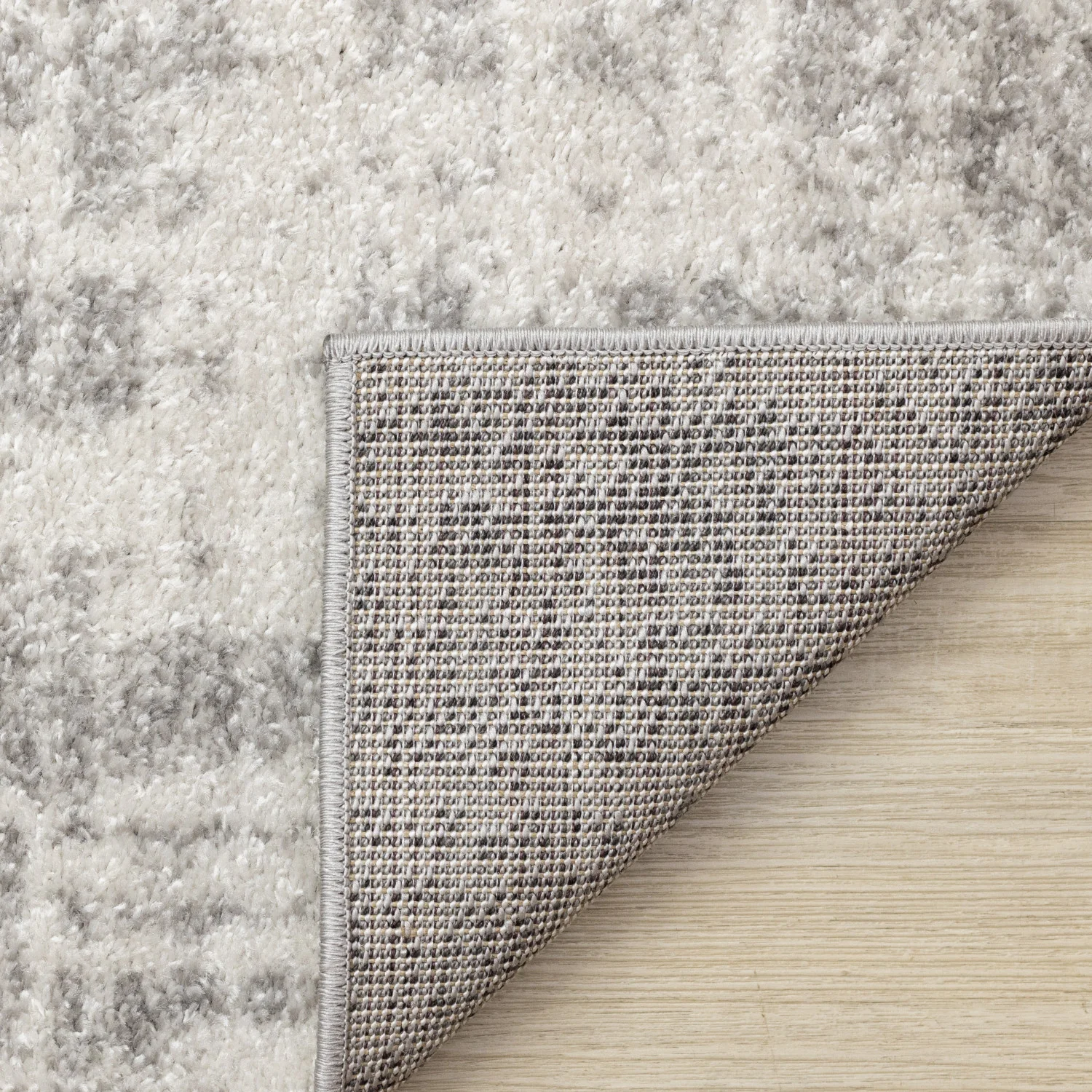 Elise Modern Geometric Area Rug - 8' X 11' - Grey/Black/White - Image 11