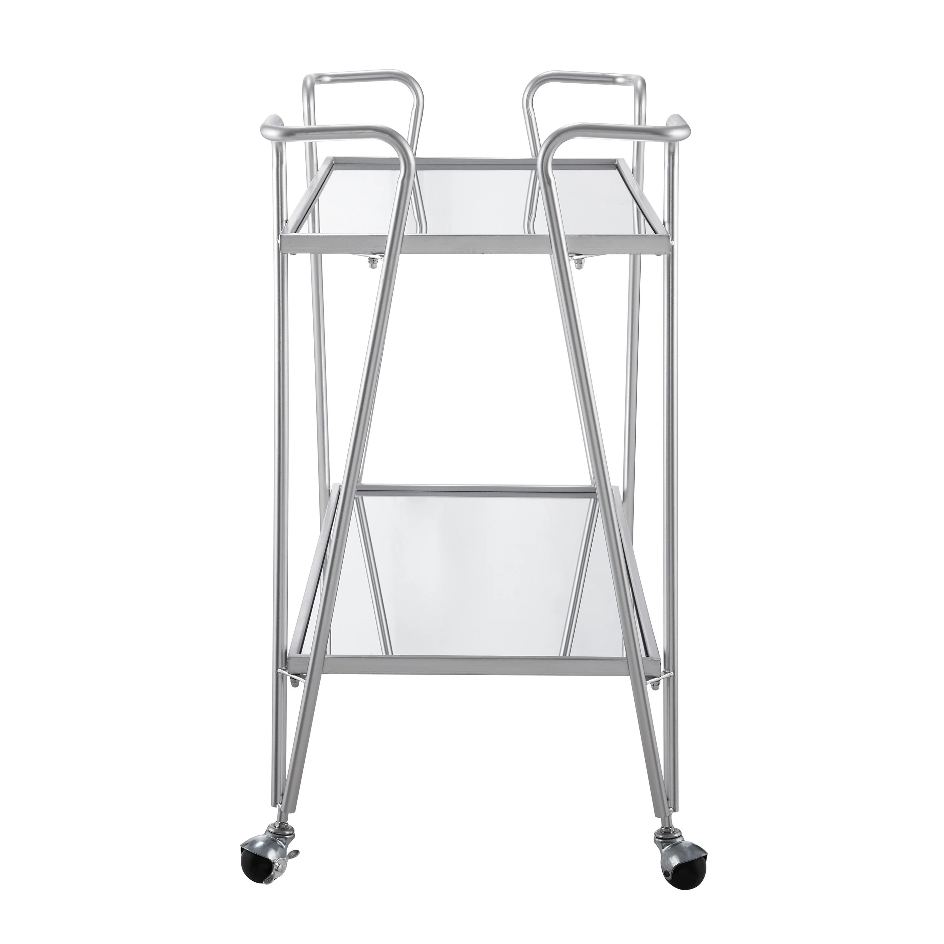 Ellie Bar Cart - Silver - Image 4