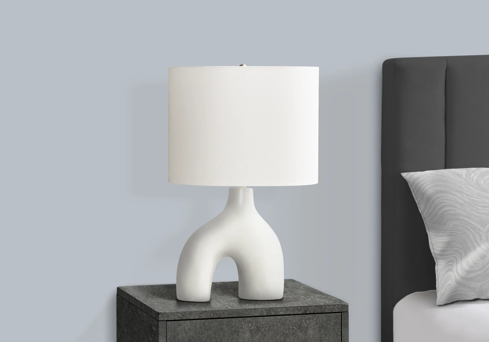 Elm Table Lamp - White - Image 3