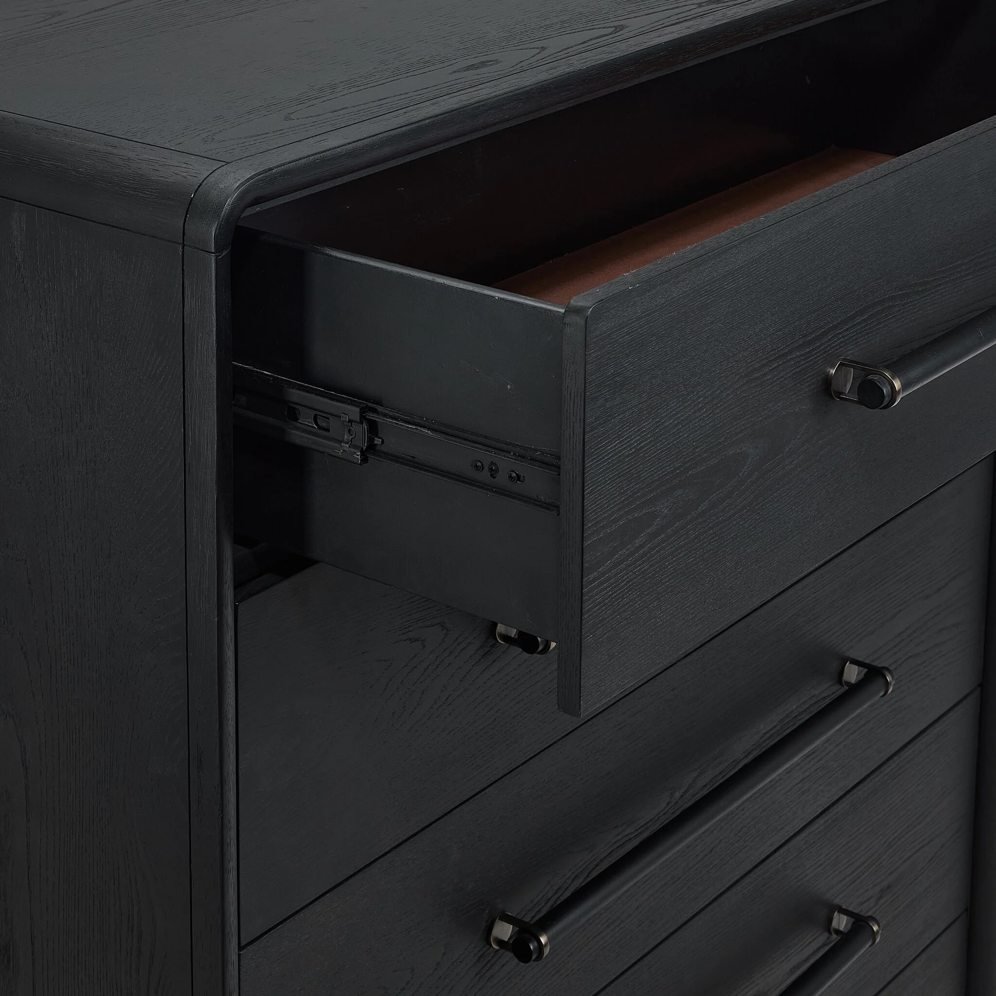 In Harmony - Elure 5-Drawer Chest - Peppercorn - Image 3