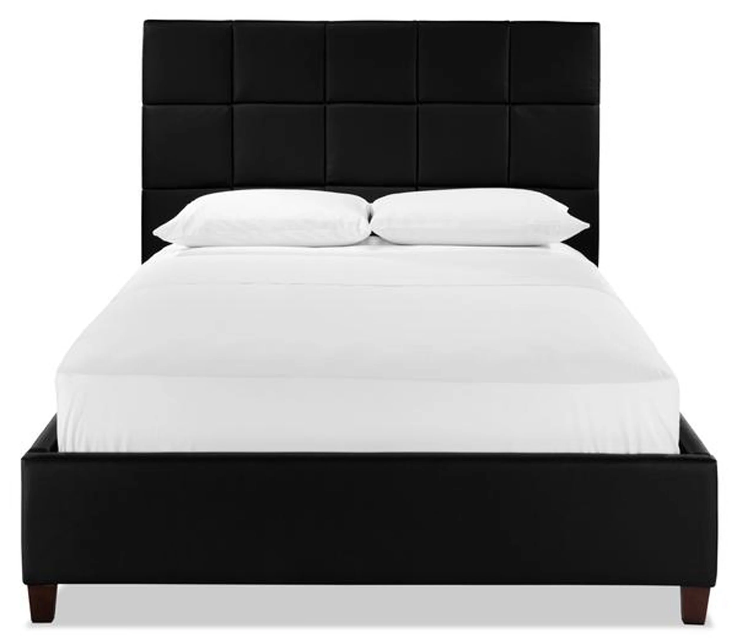 Elvis 3-Piece Full Upholstered Bed - Onyx - Image 2