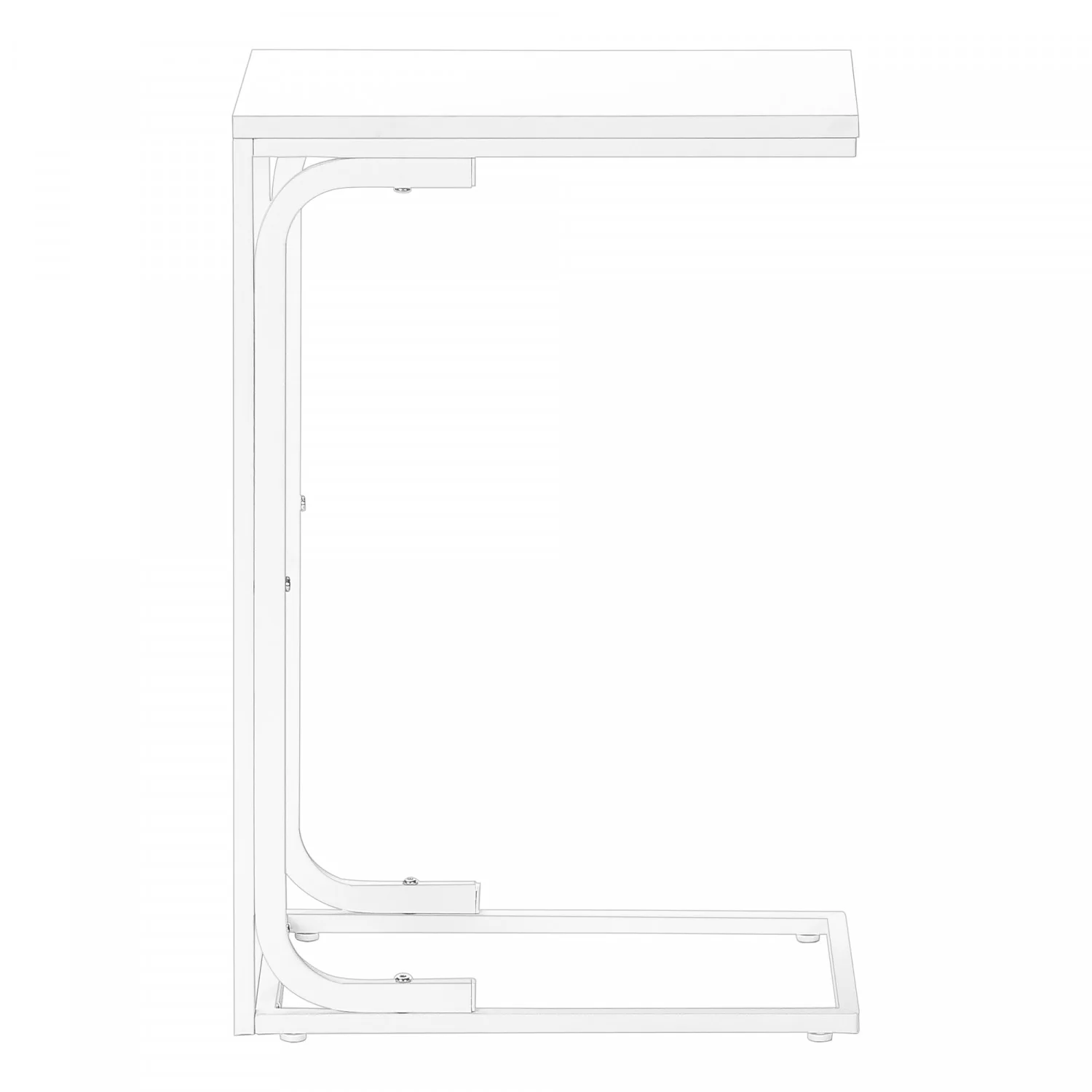 Elyan Side Table - White - Image 6