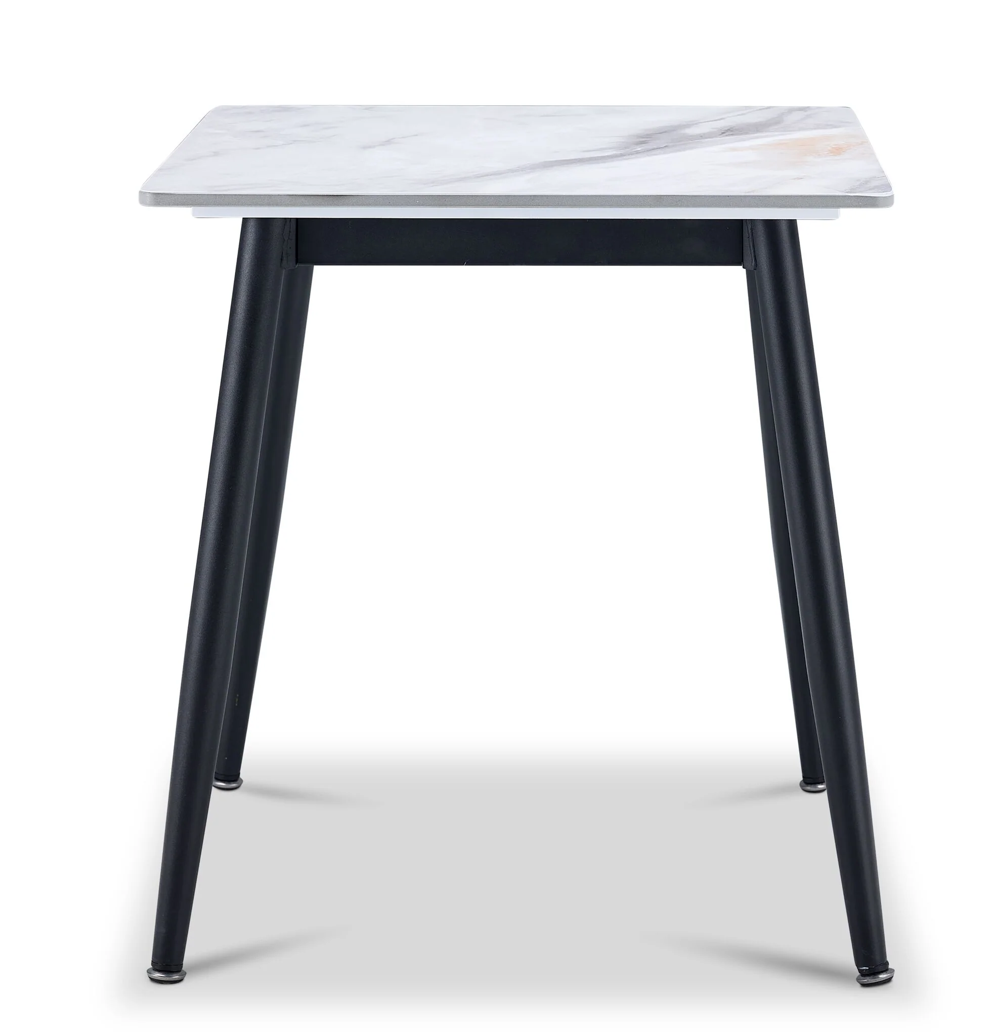 Emberly 21" End Table - Black & Grey Sintered Stone - Image 2