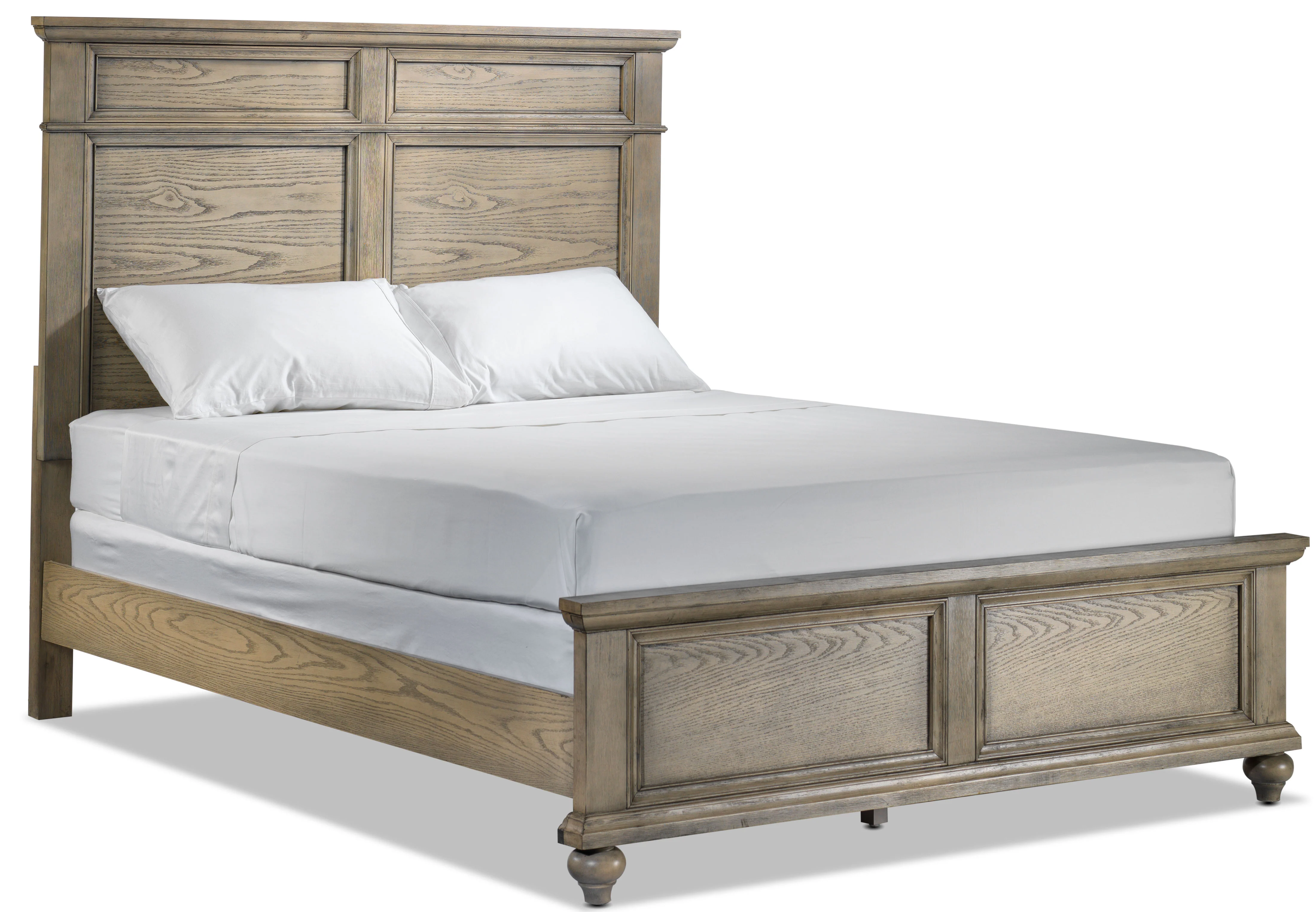 Emma 6-Piece Queen Bedroom Package - Oak - Image 2