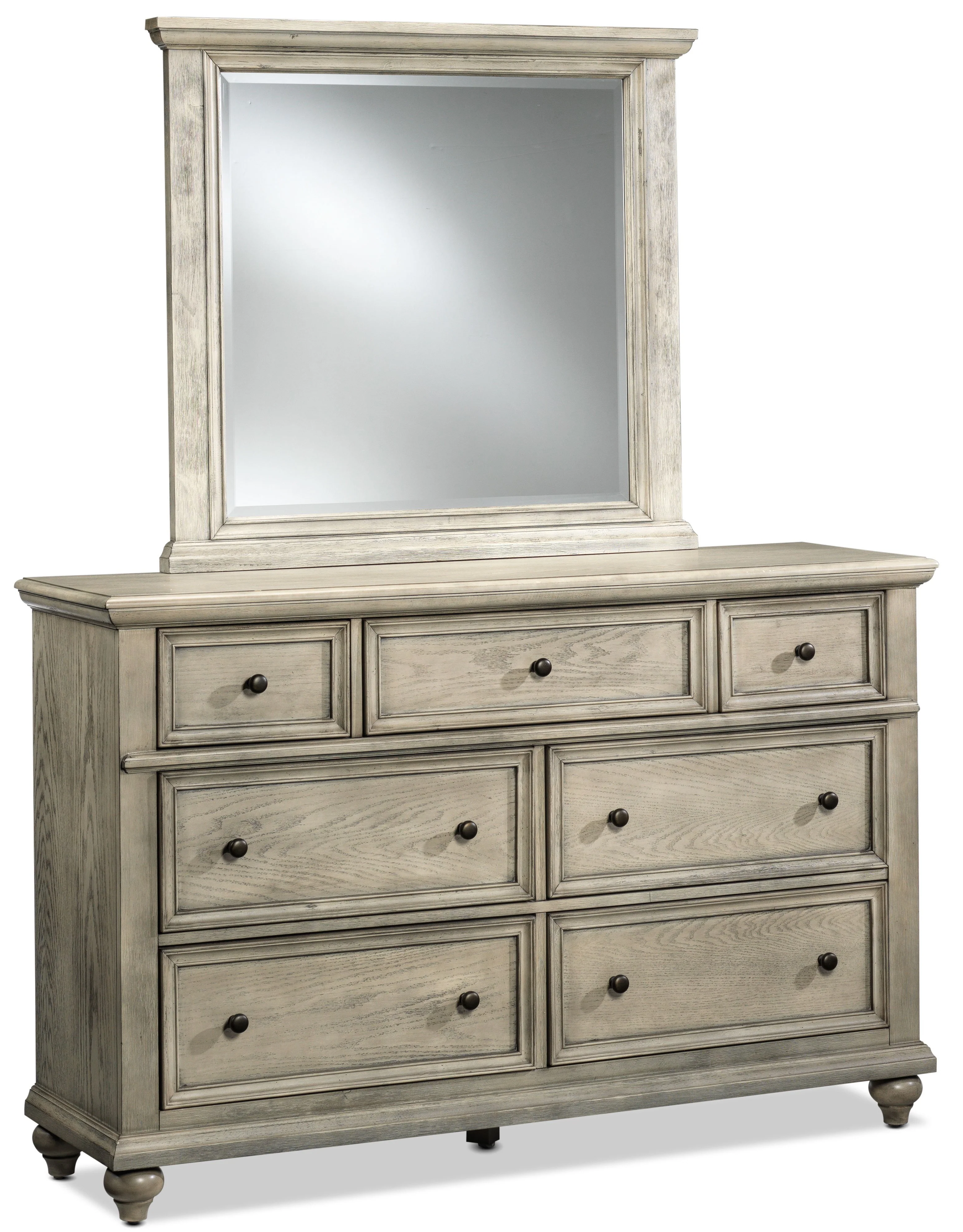 Emma Mirror - Oak - Image 2