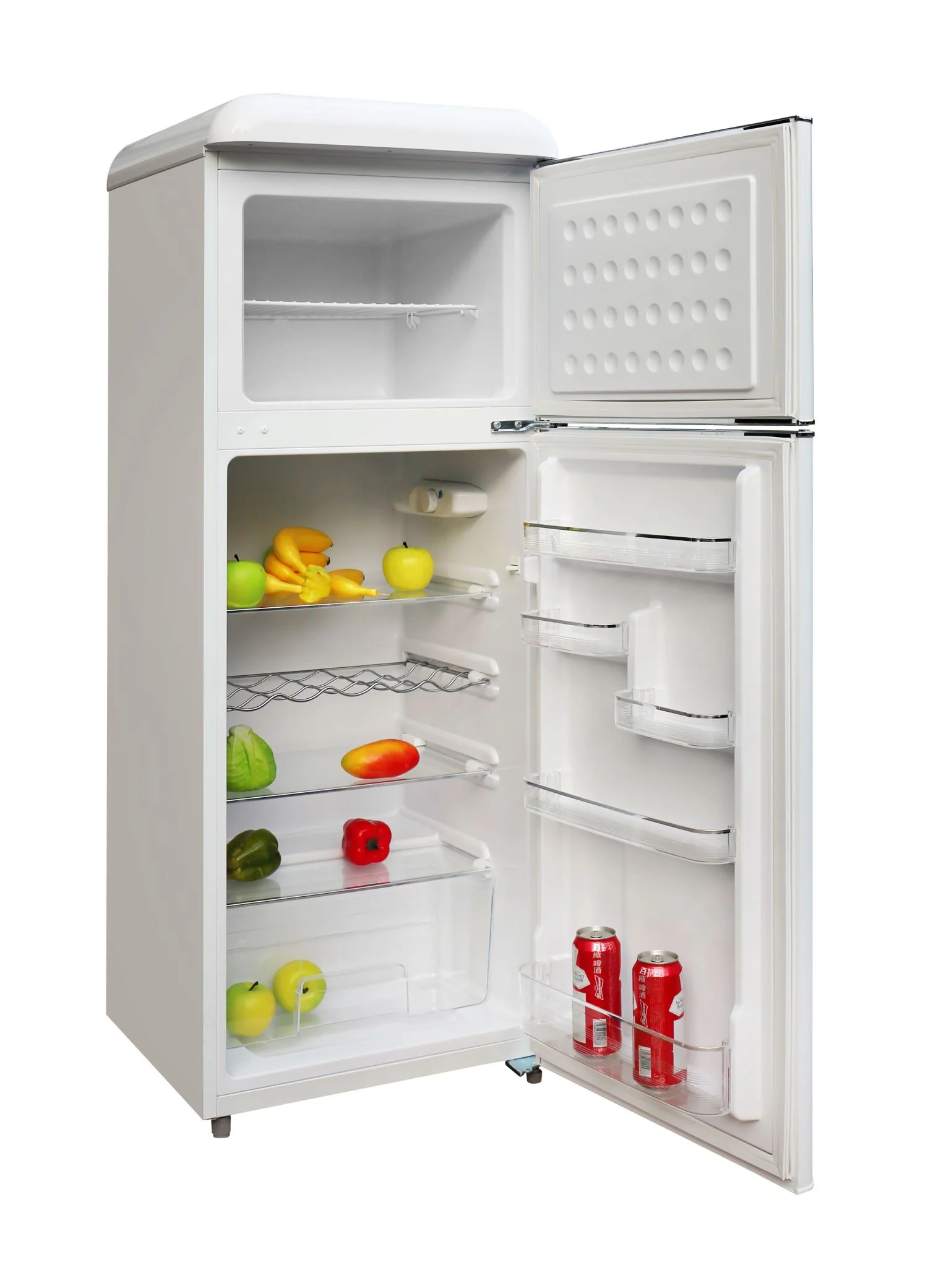 Epic 21.5" 7.5 Cu. Ft. White Retro Top-Freezer Refrigerator - ERR82W-1 - Image 3