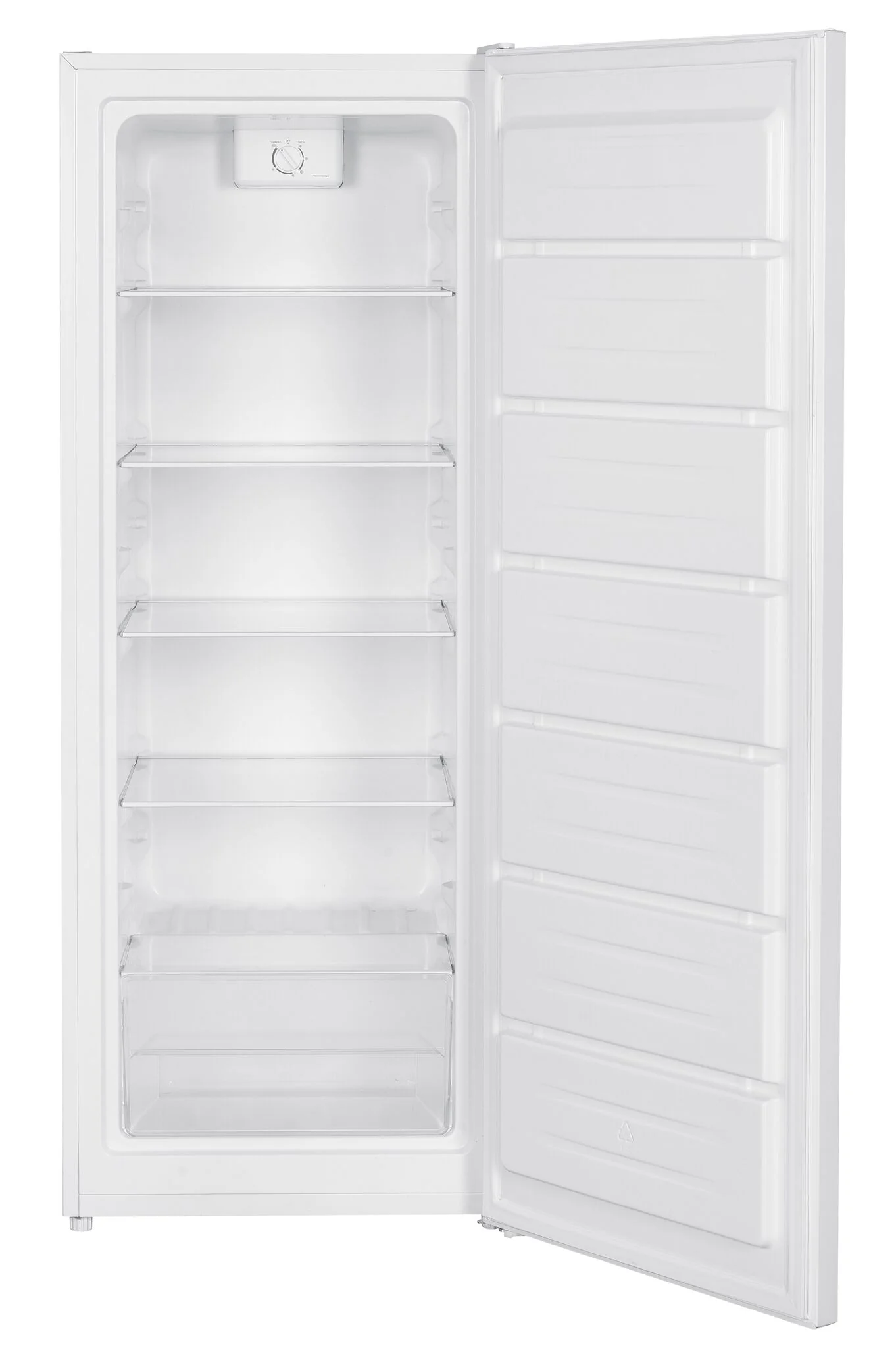 Epic 22" 7.0 Cu. Ft. White Convertible Refrigerator/Freezer – ERF70W - Image 3